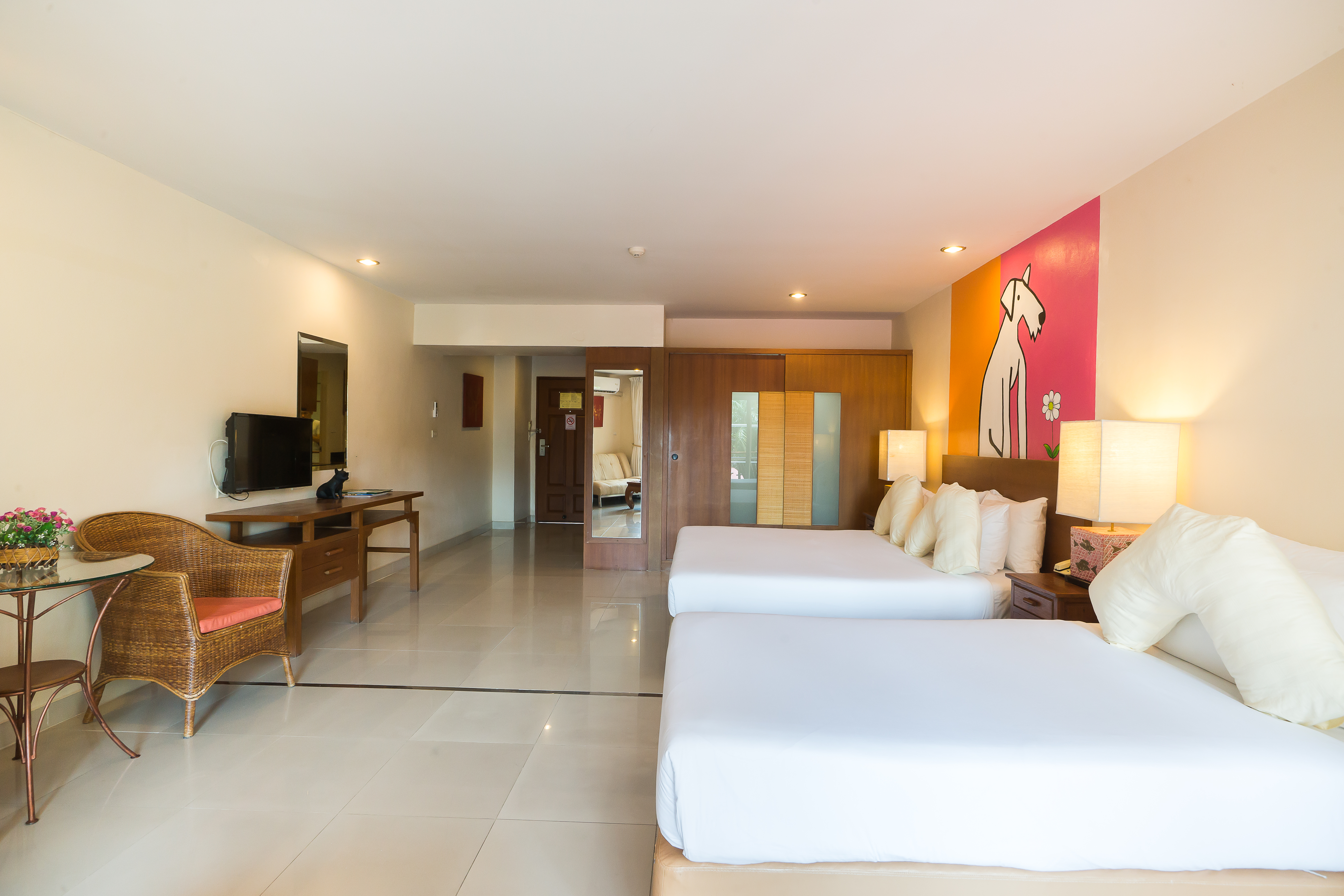 Family Room Pool View