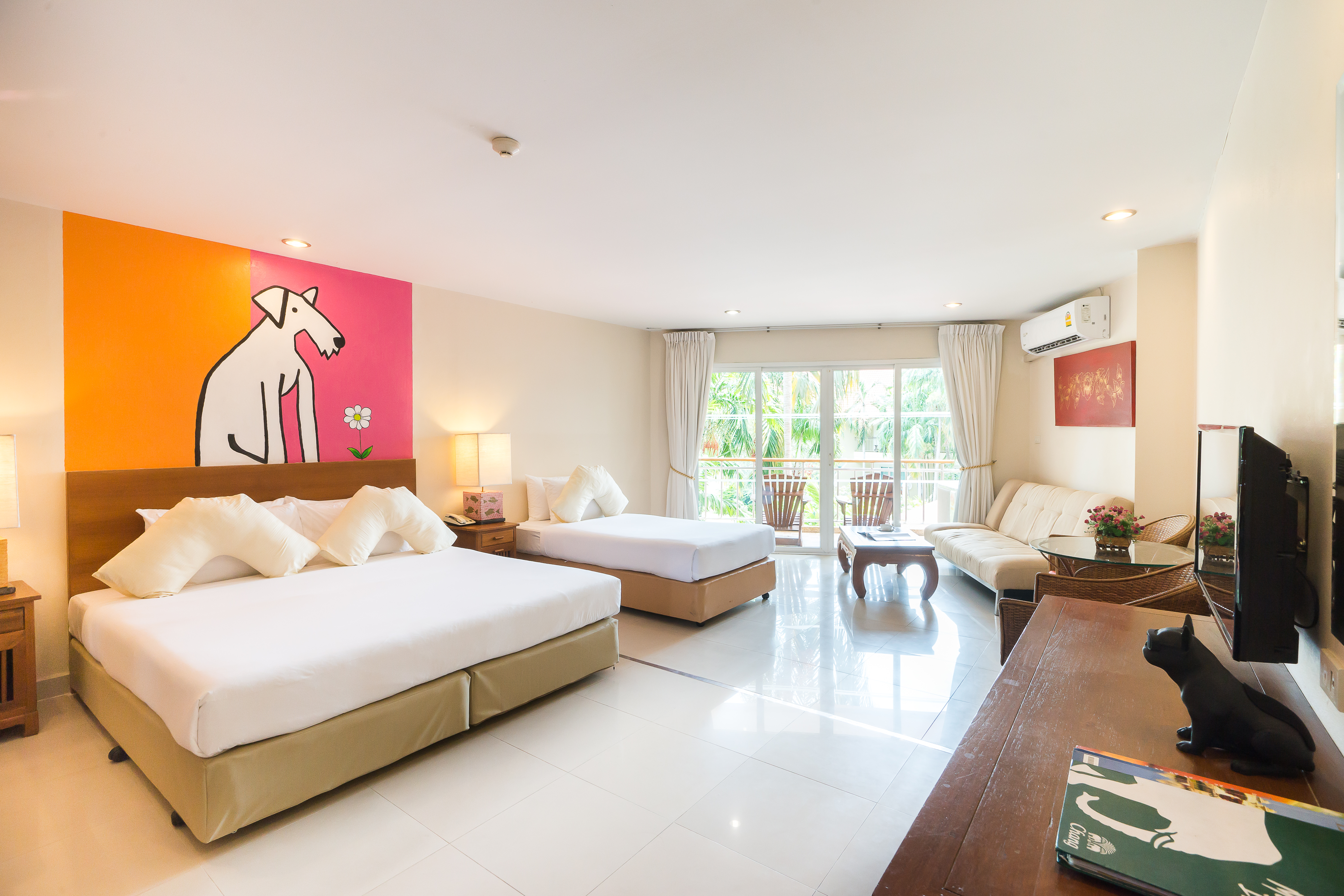 Family Room Pool View