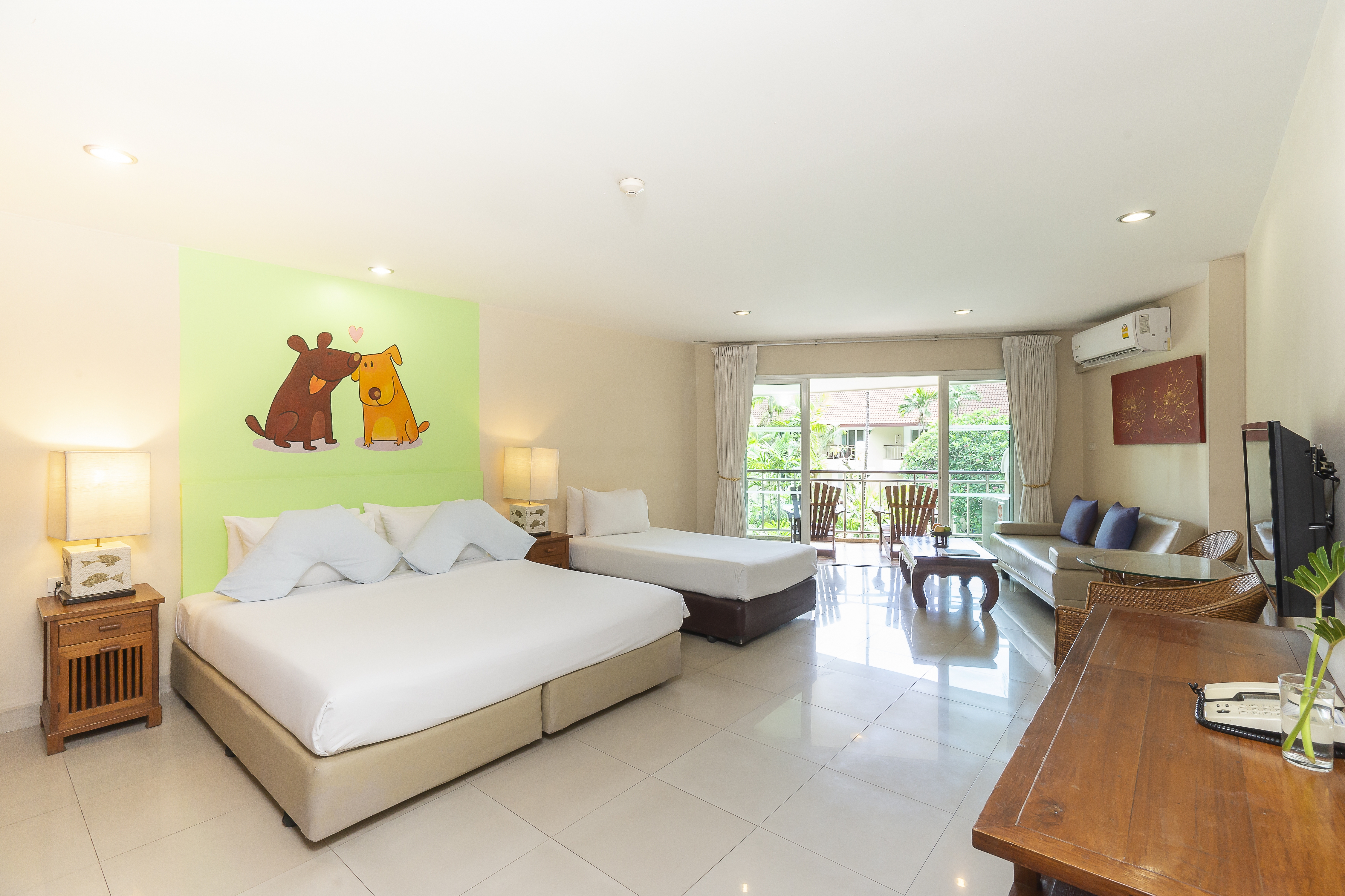 Family Room Pool View