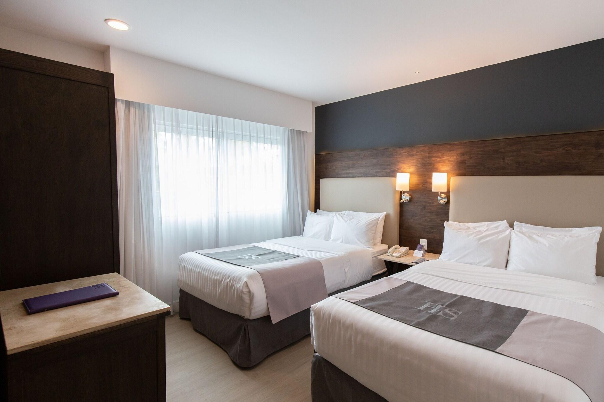 Double Two Double Beds