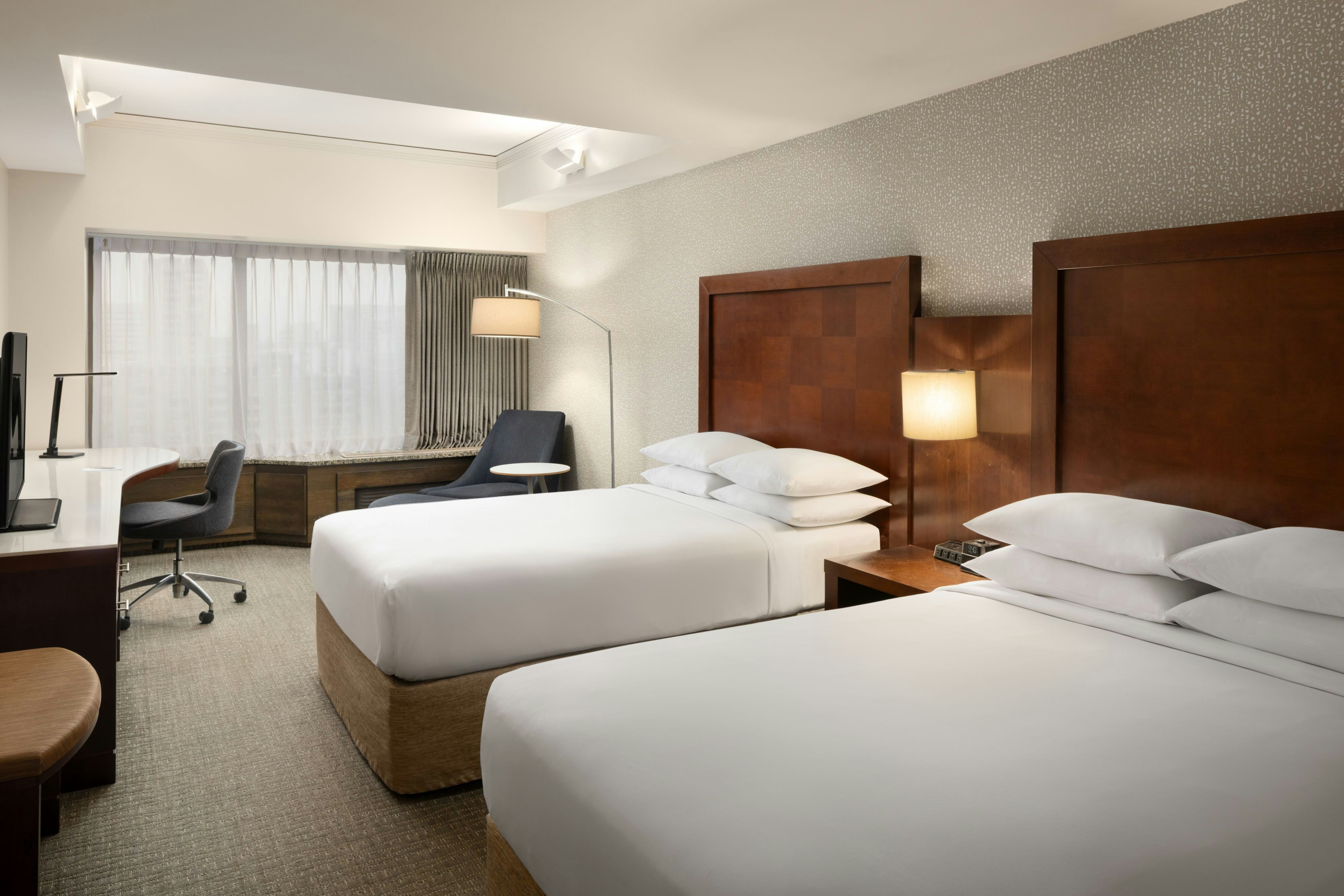 Double Two Double Beds