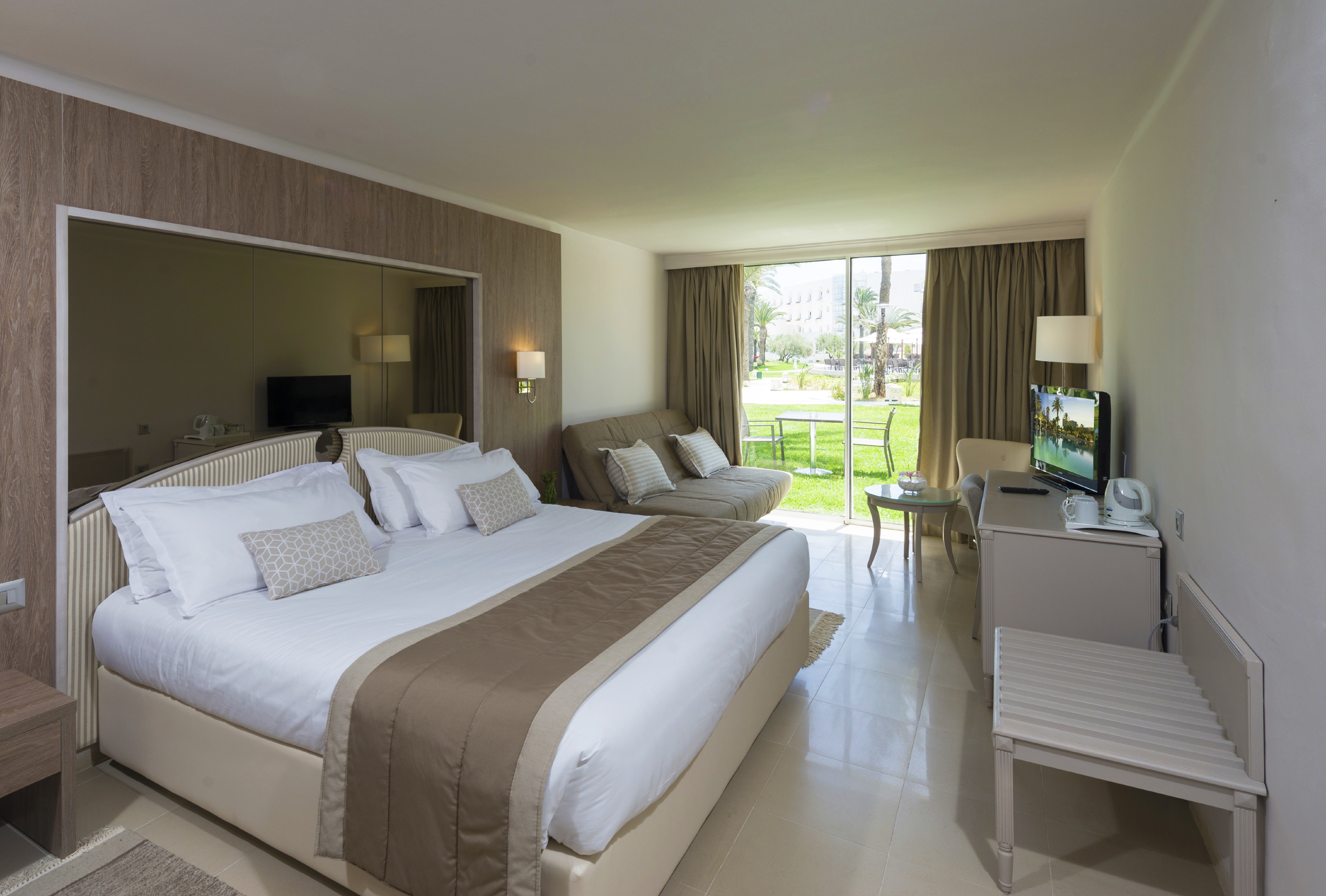 Double Queen Size Bed