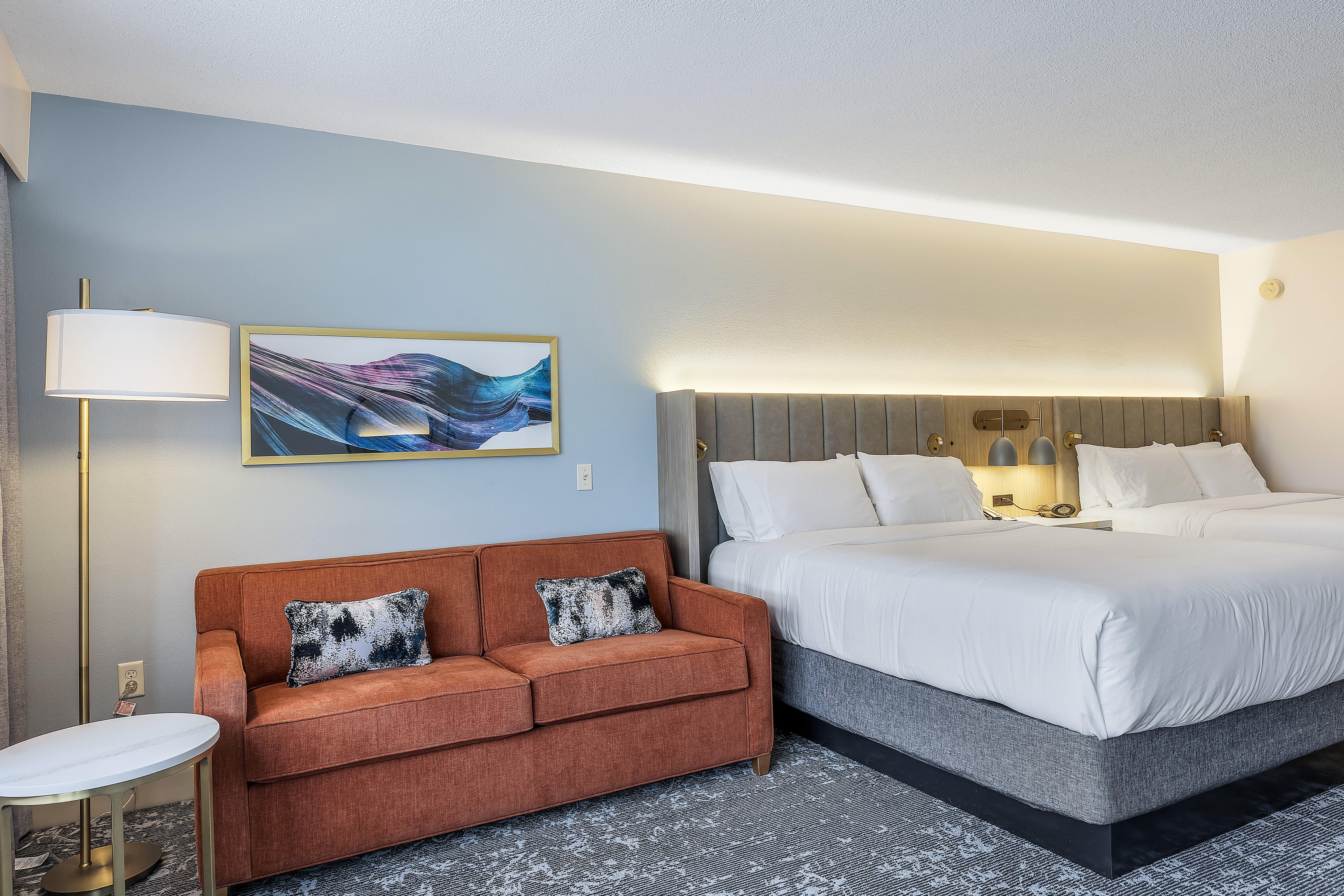 Quadruple Two Queen Beds