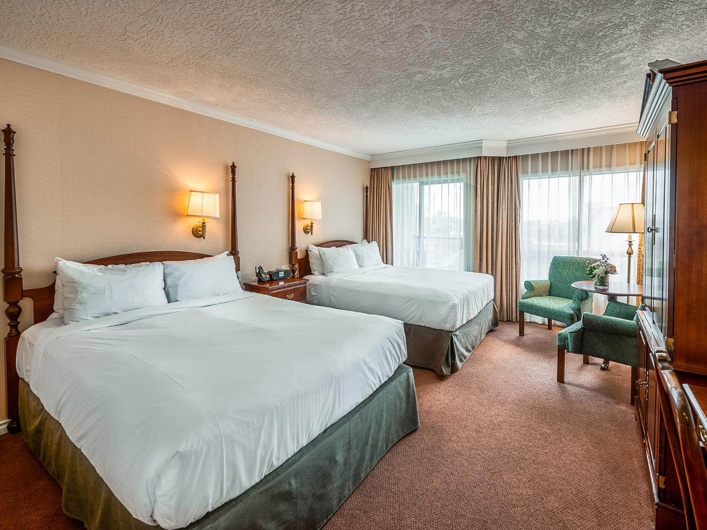 Double Two Queen Beds