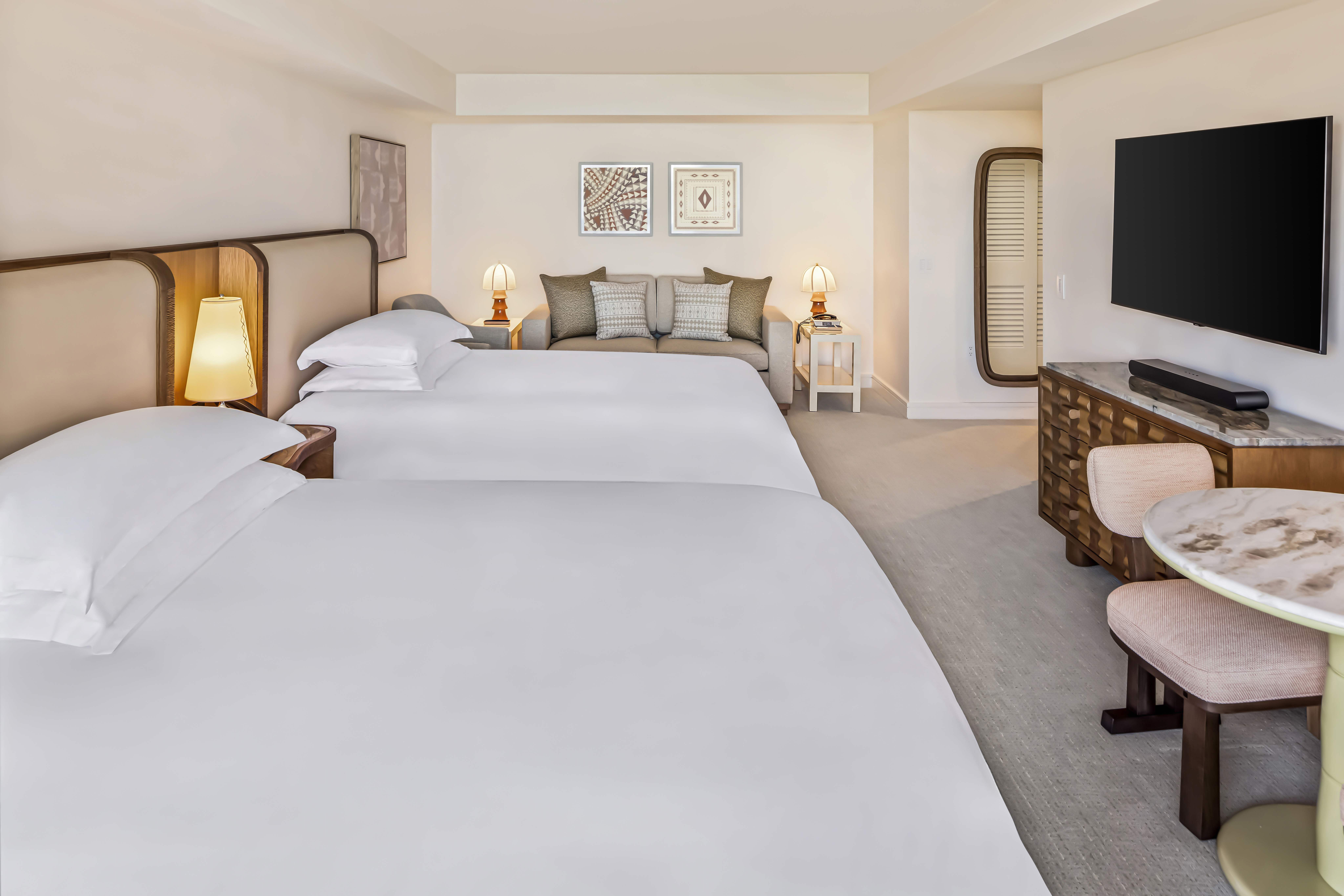 Double Ocean View Two Double Beds