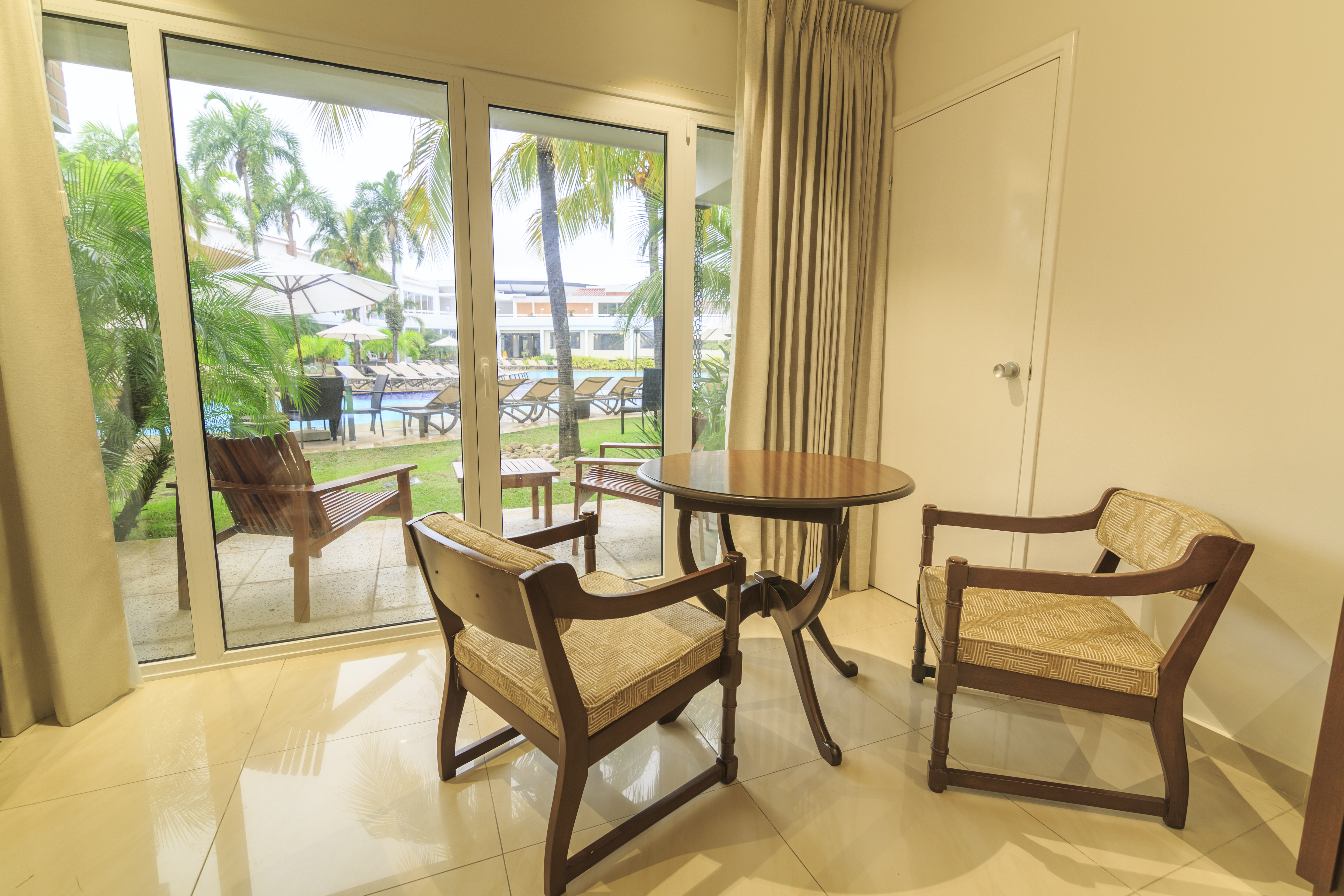 Double Pool View King Bed