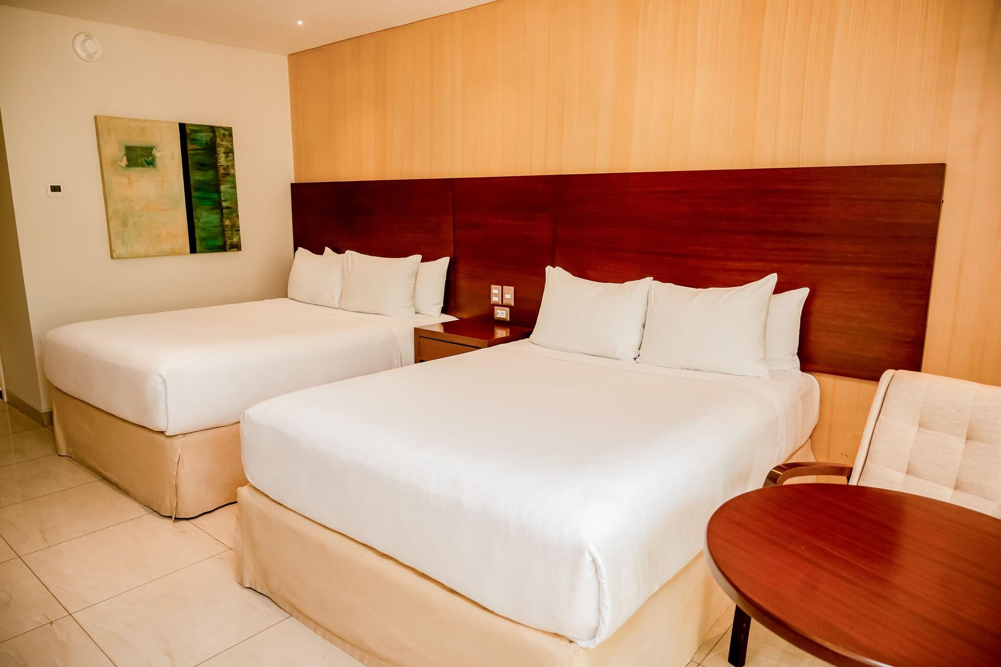 Double Two Queen Beds Pool View