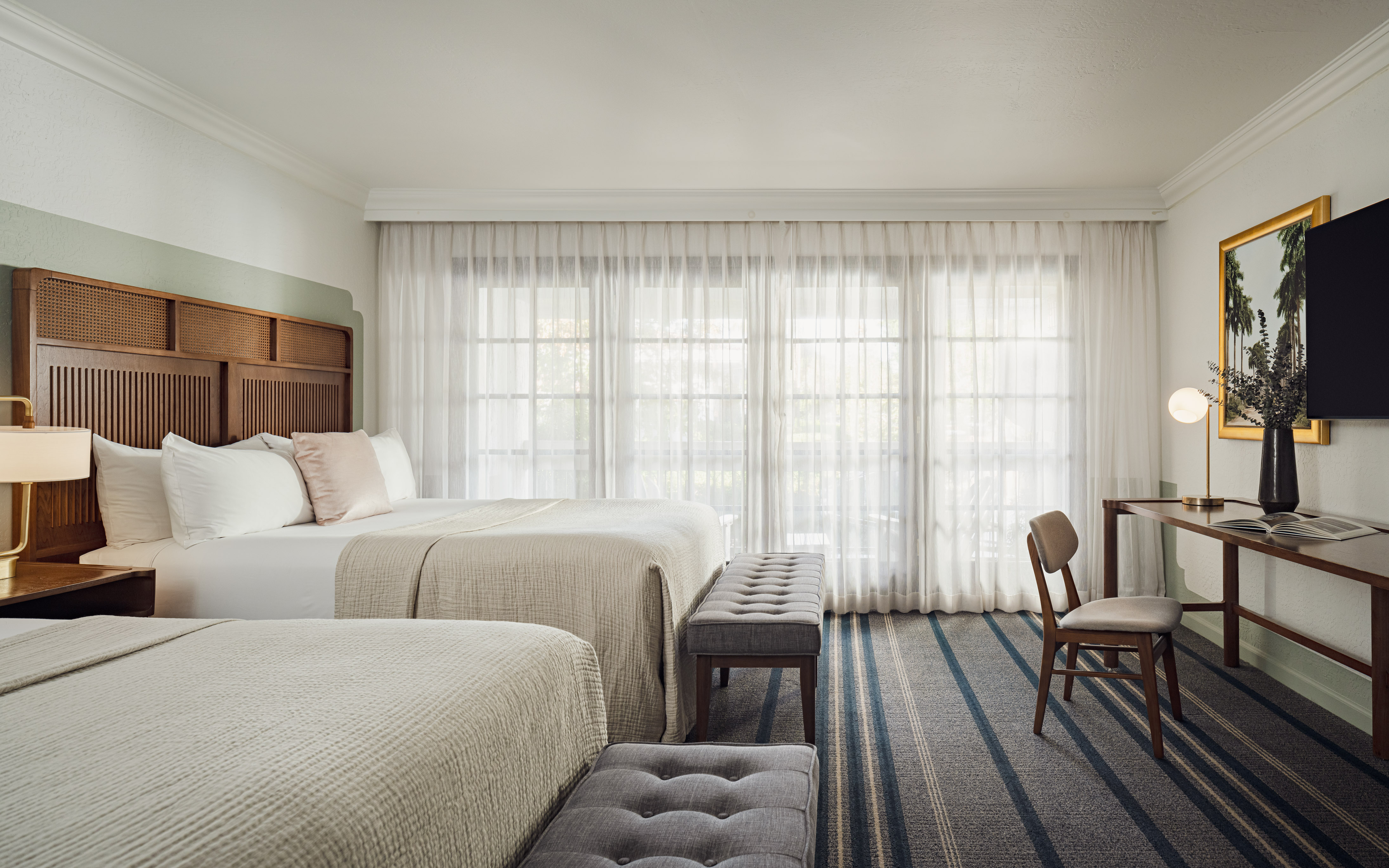 Double Two Queen Beds