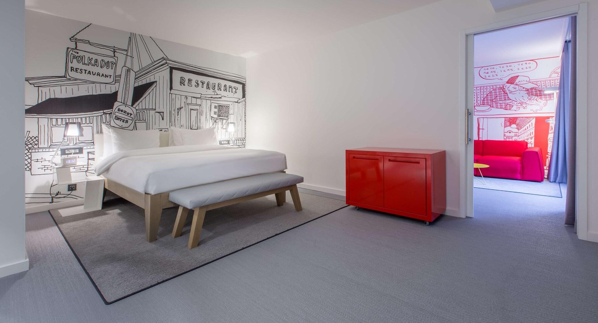 Family Room King Size Bed