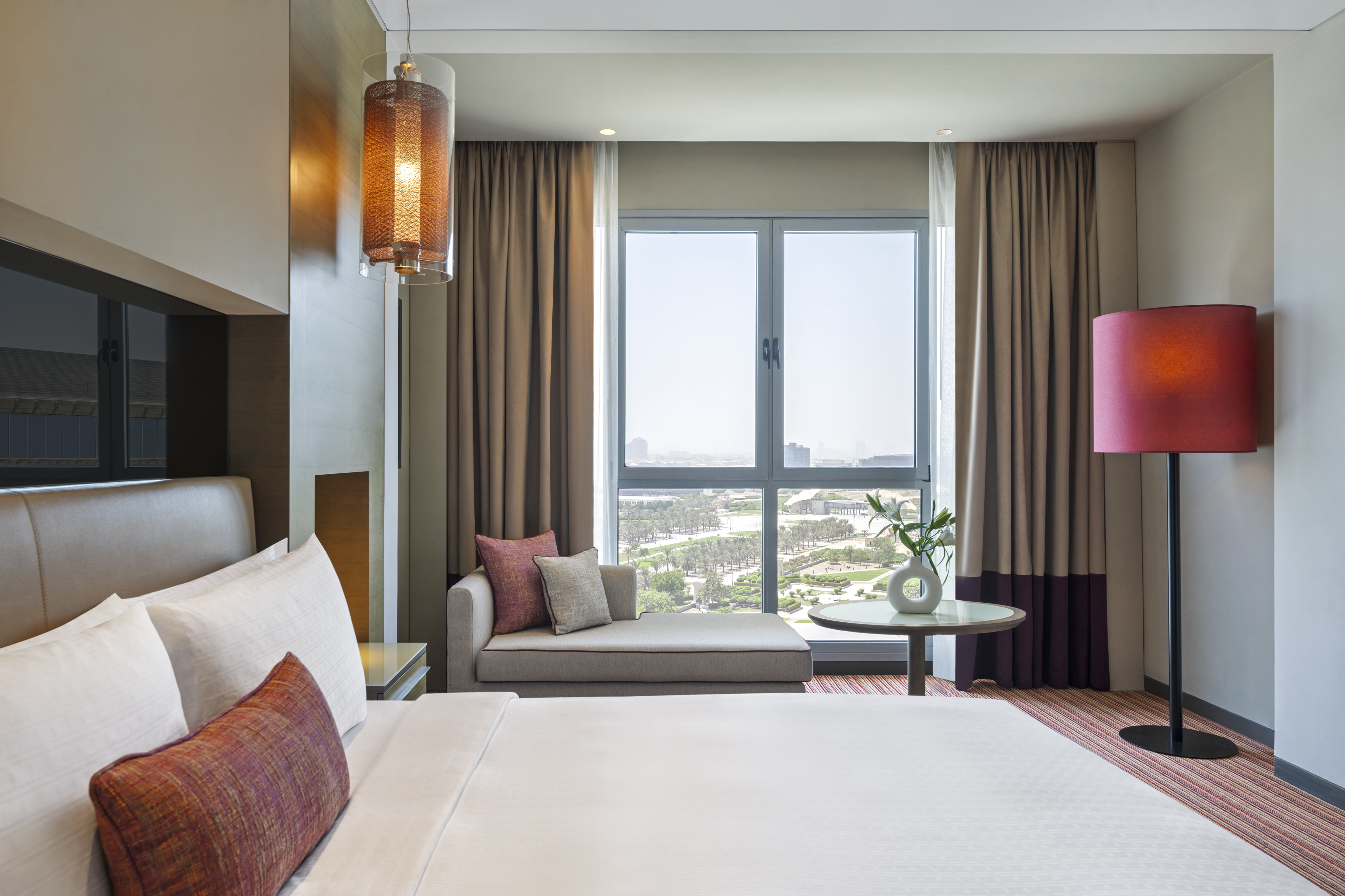 Double Garden View King Bed