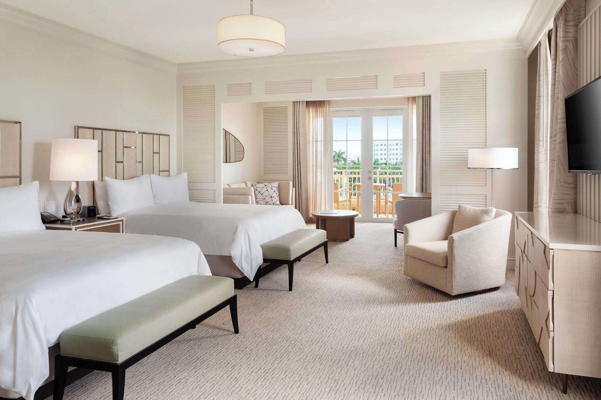Quadruple Ocean View Two Queen Beds
