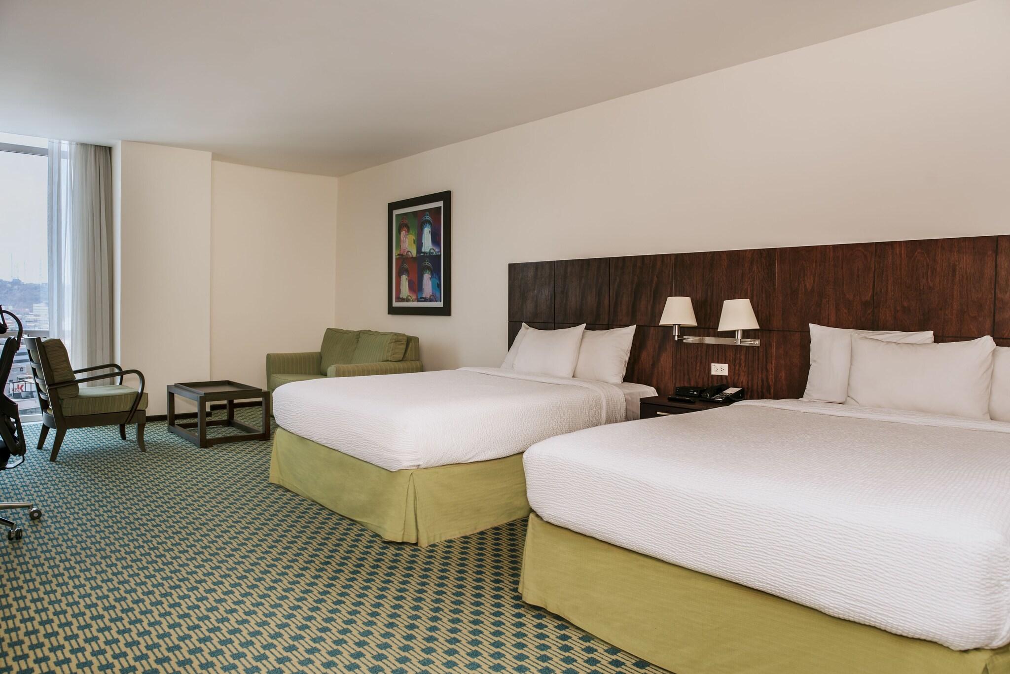 Quadruple Two Queen Beds with Views