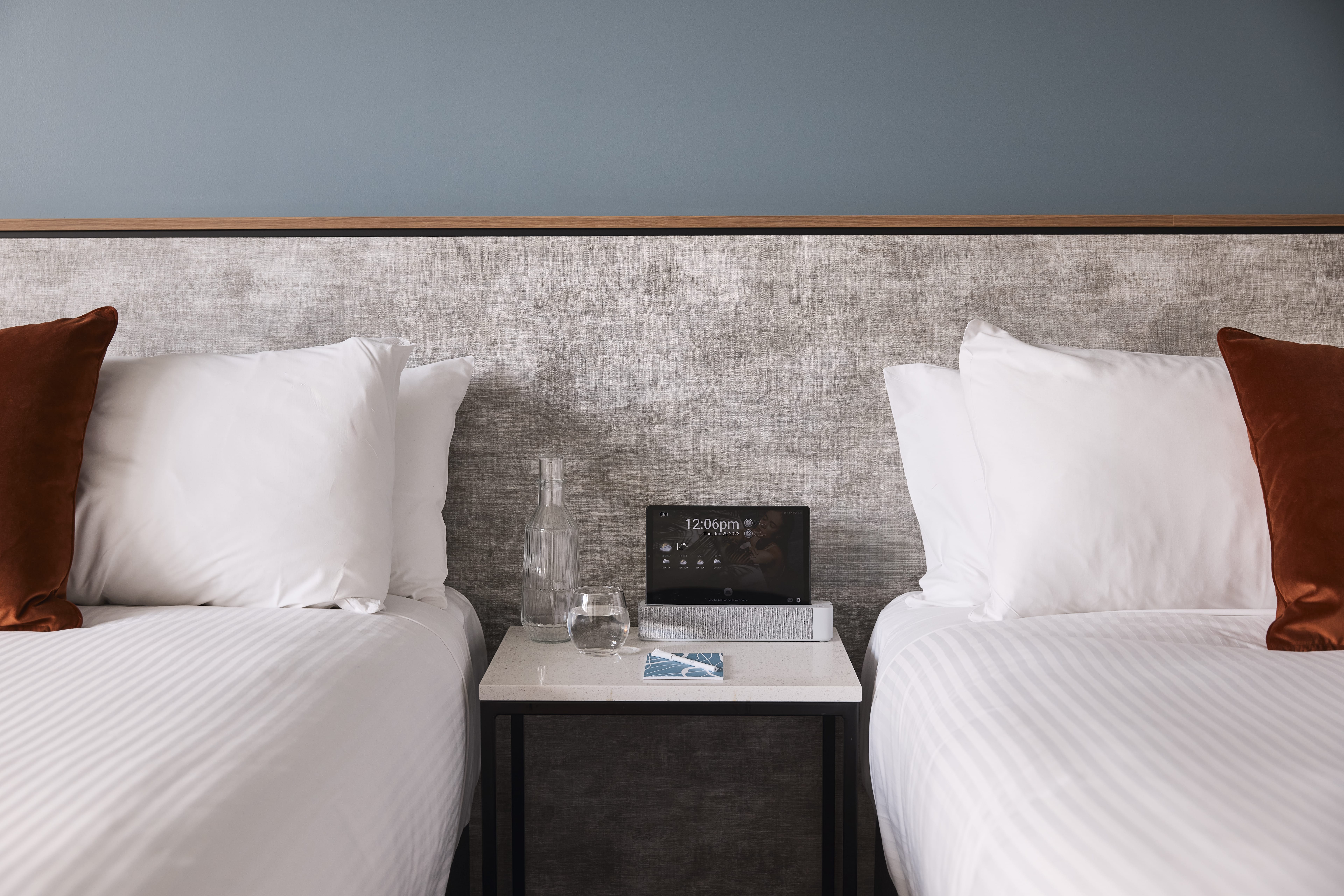 Studio City View Two Double Beds