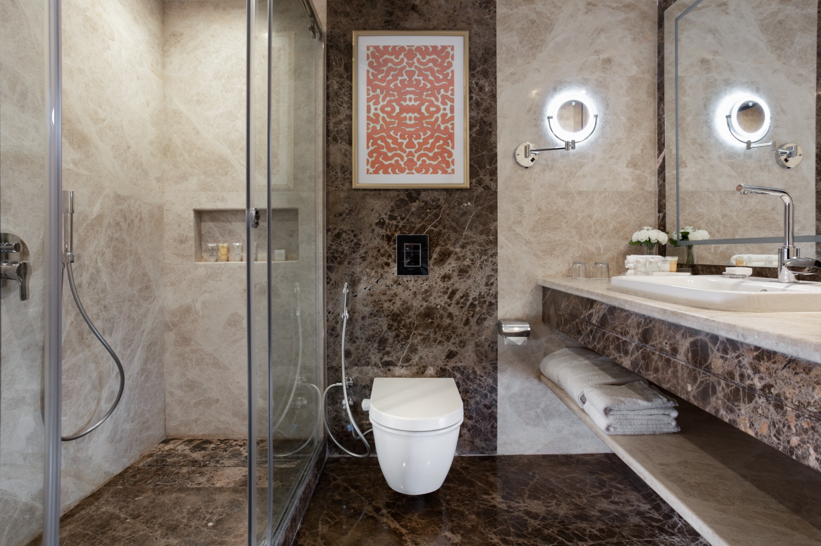 Double Two Double Beds One Bedroom 