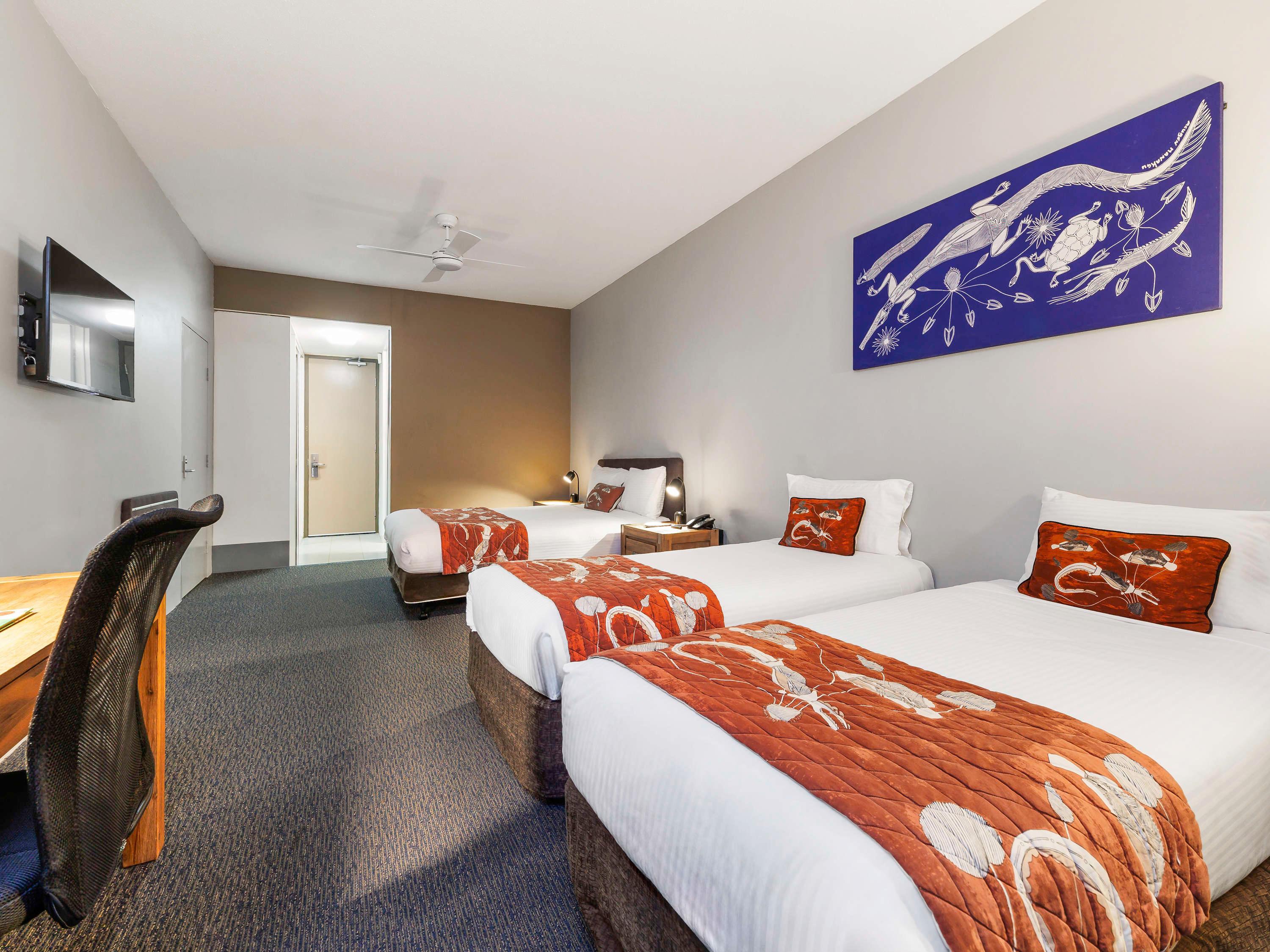 Double Two Double Beds