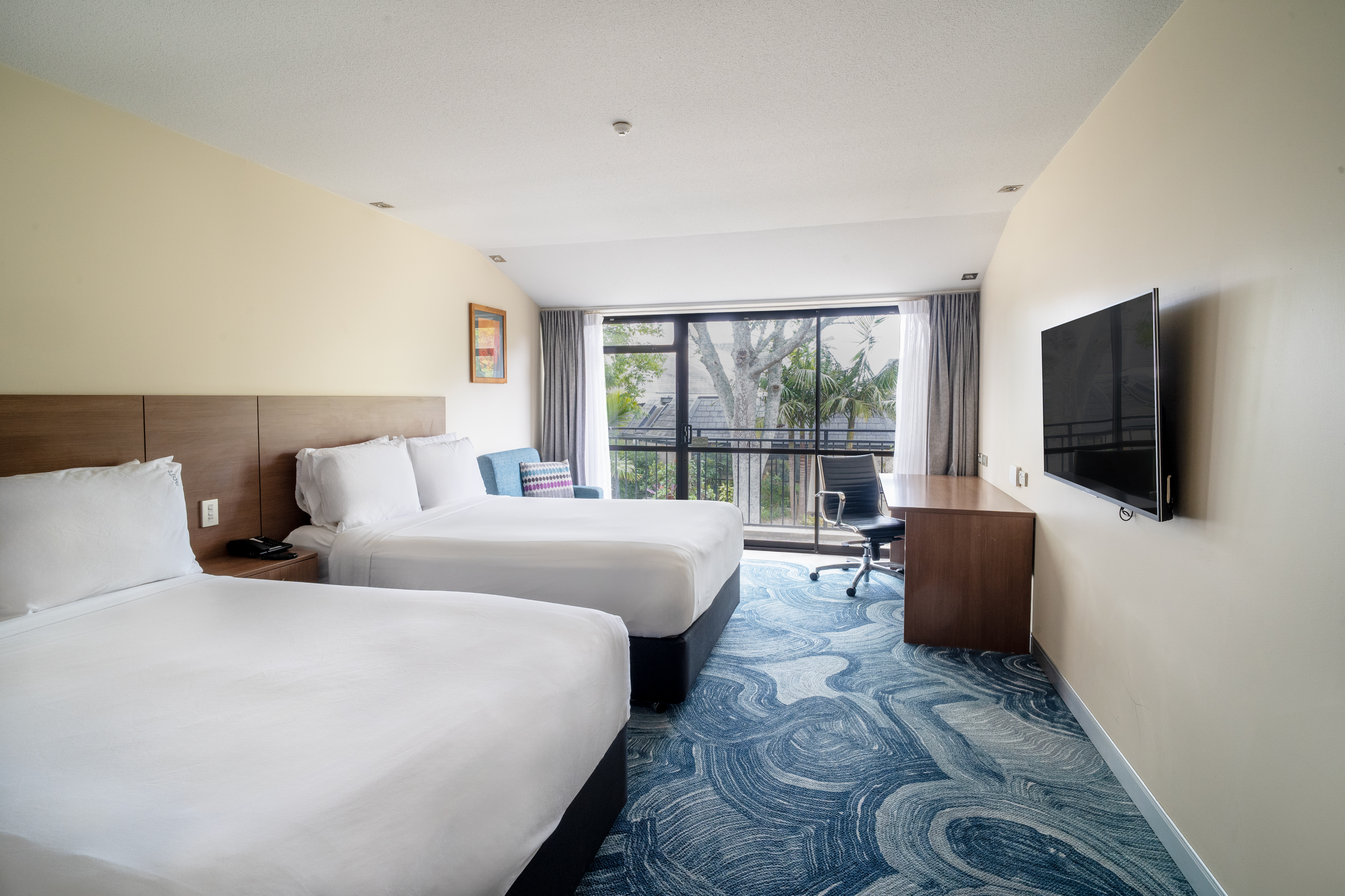 Double Two Double Beds