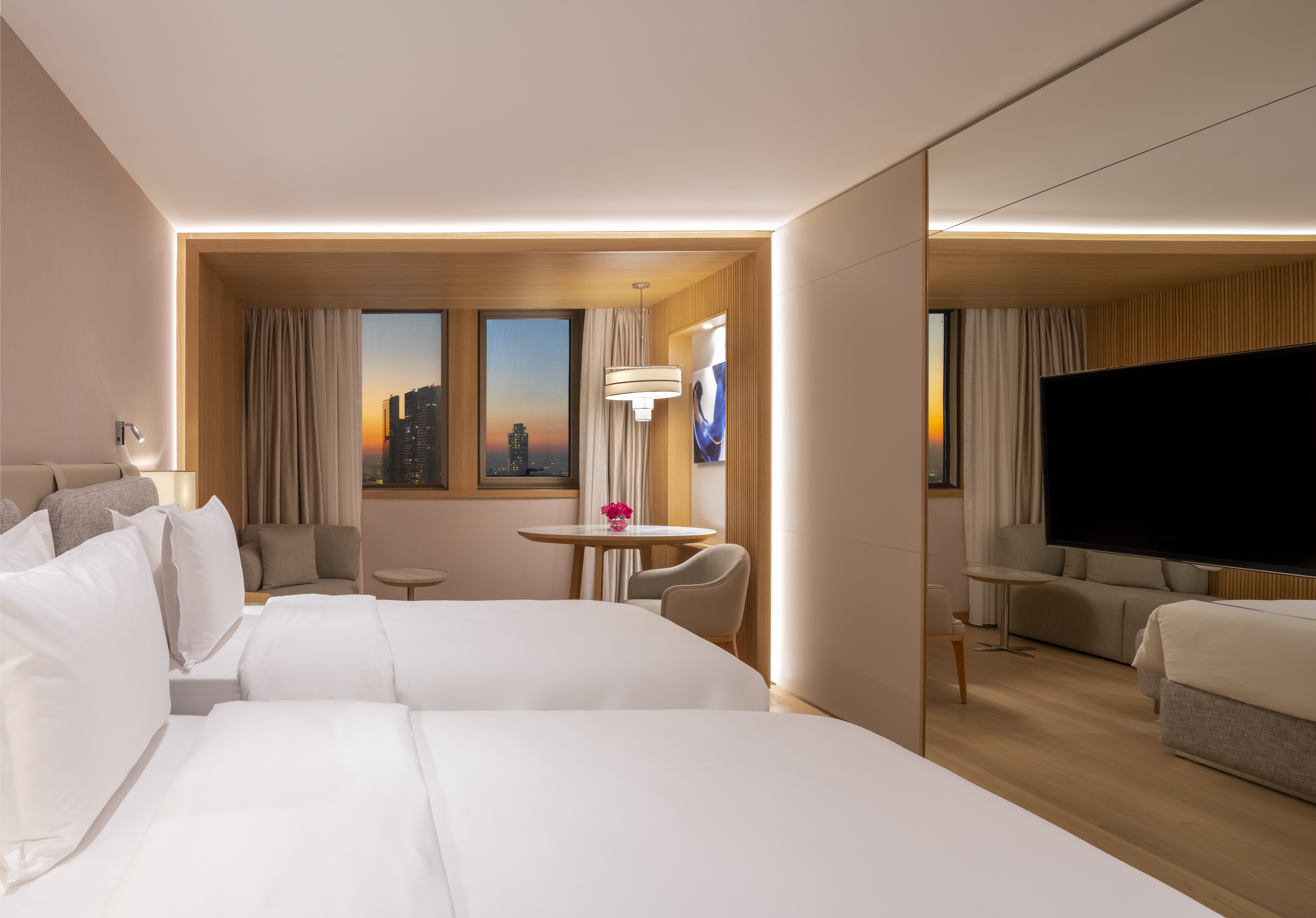 Twin Superior City View