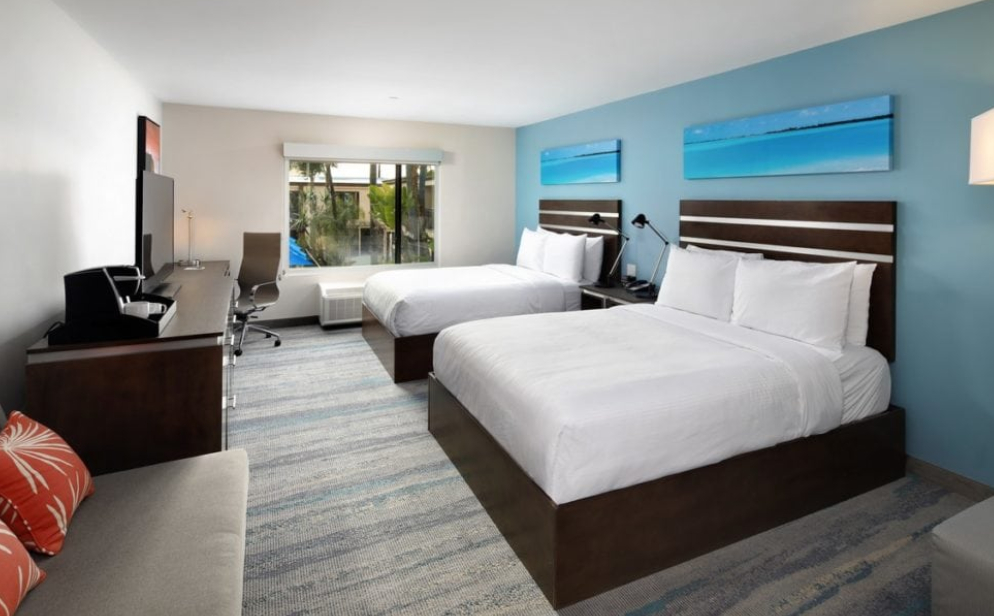 Double Two Queen Beds