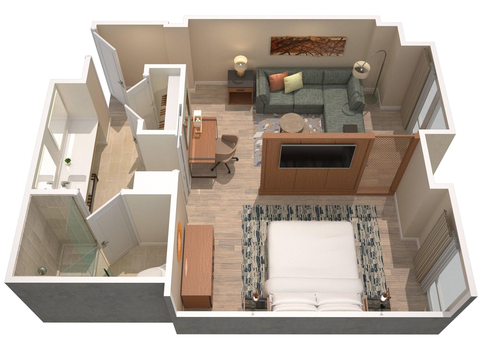 Junior Suite King Size Bed