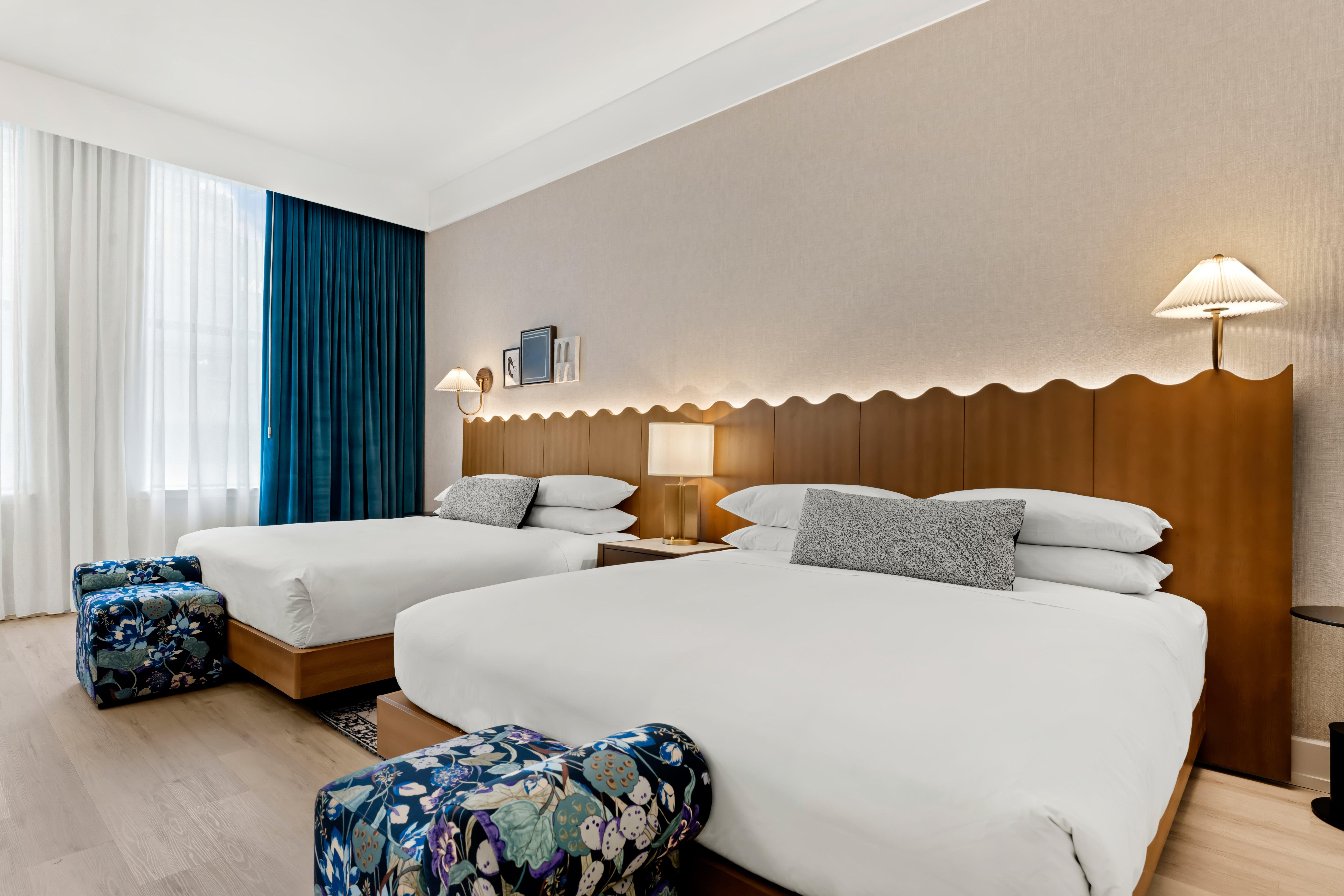 Double Two King Beds