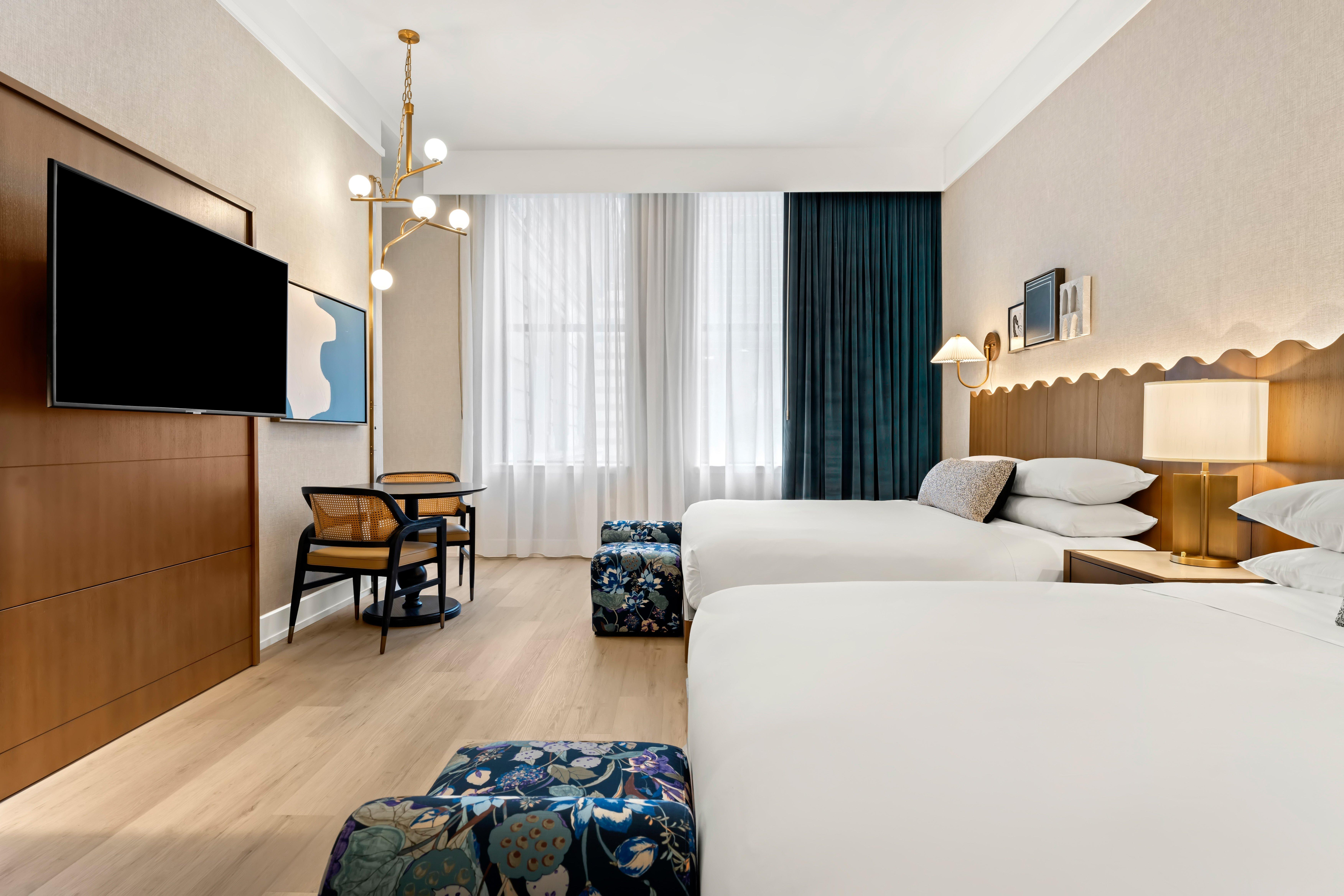 Double Two King Beds