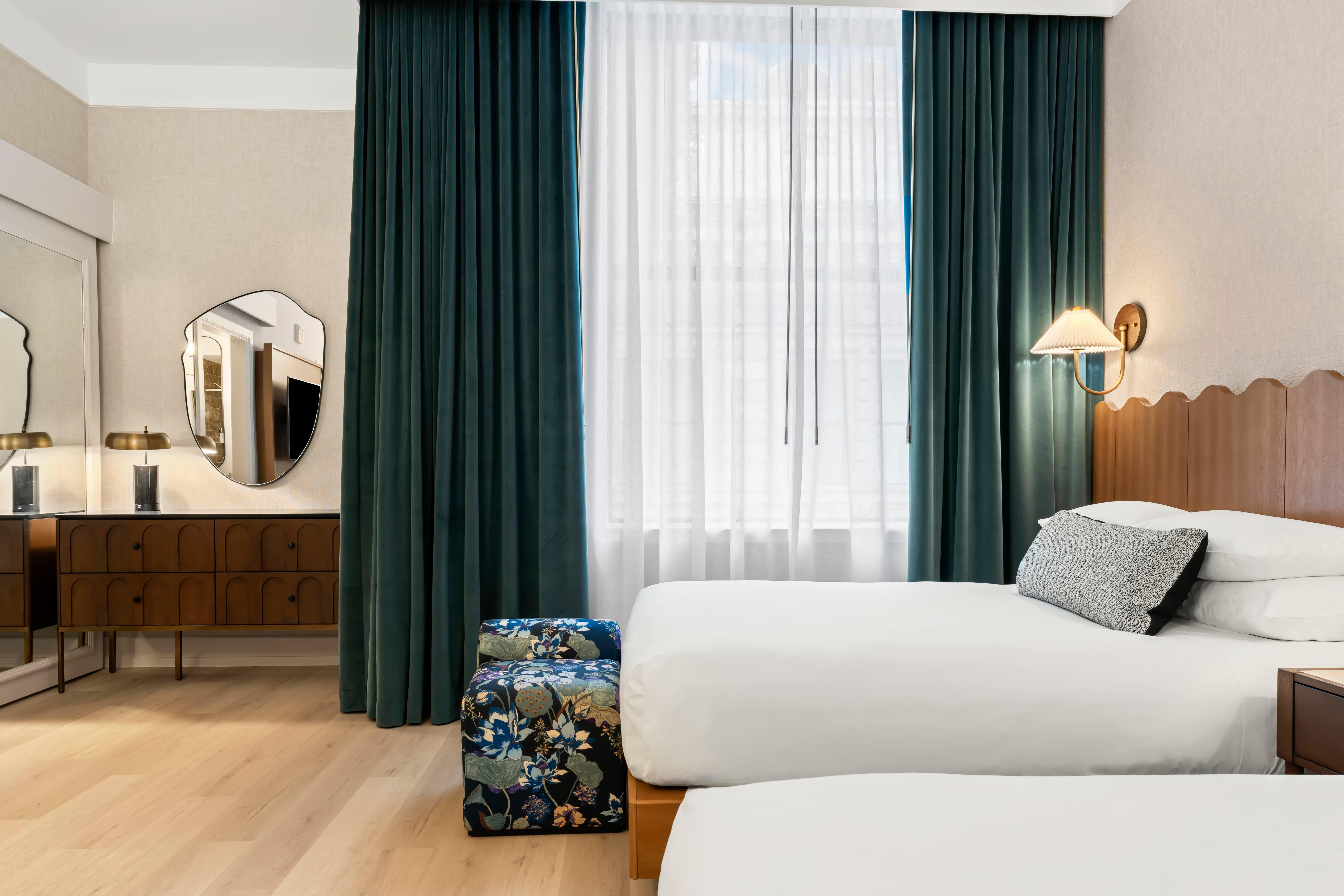 Double Two Queen Beds