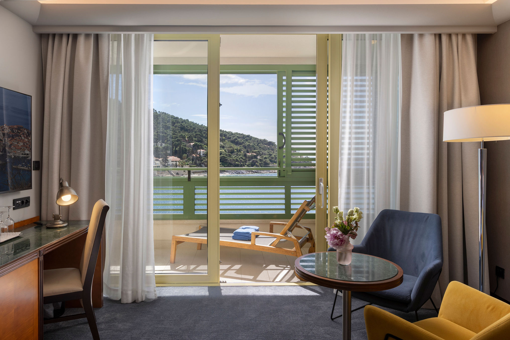 Double Sea View with Balcony