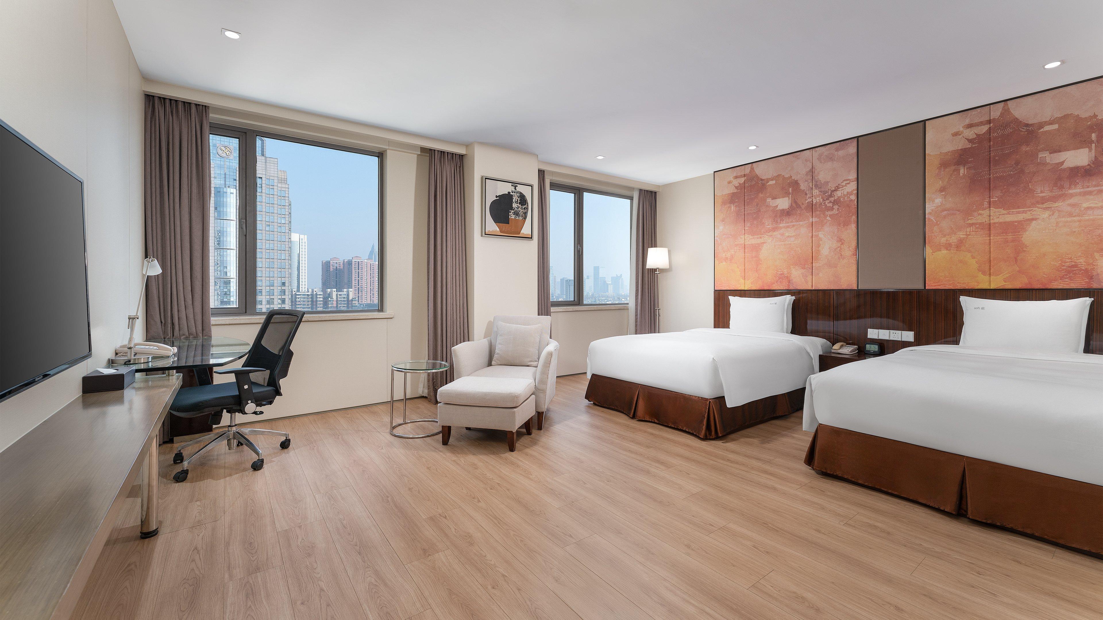 Twin Two Double Beds Smoking