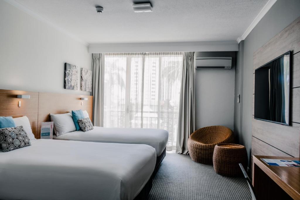 Double Two Double Beds