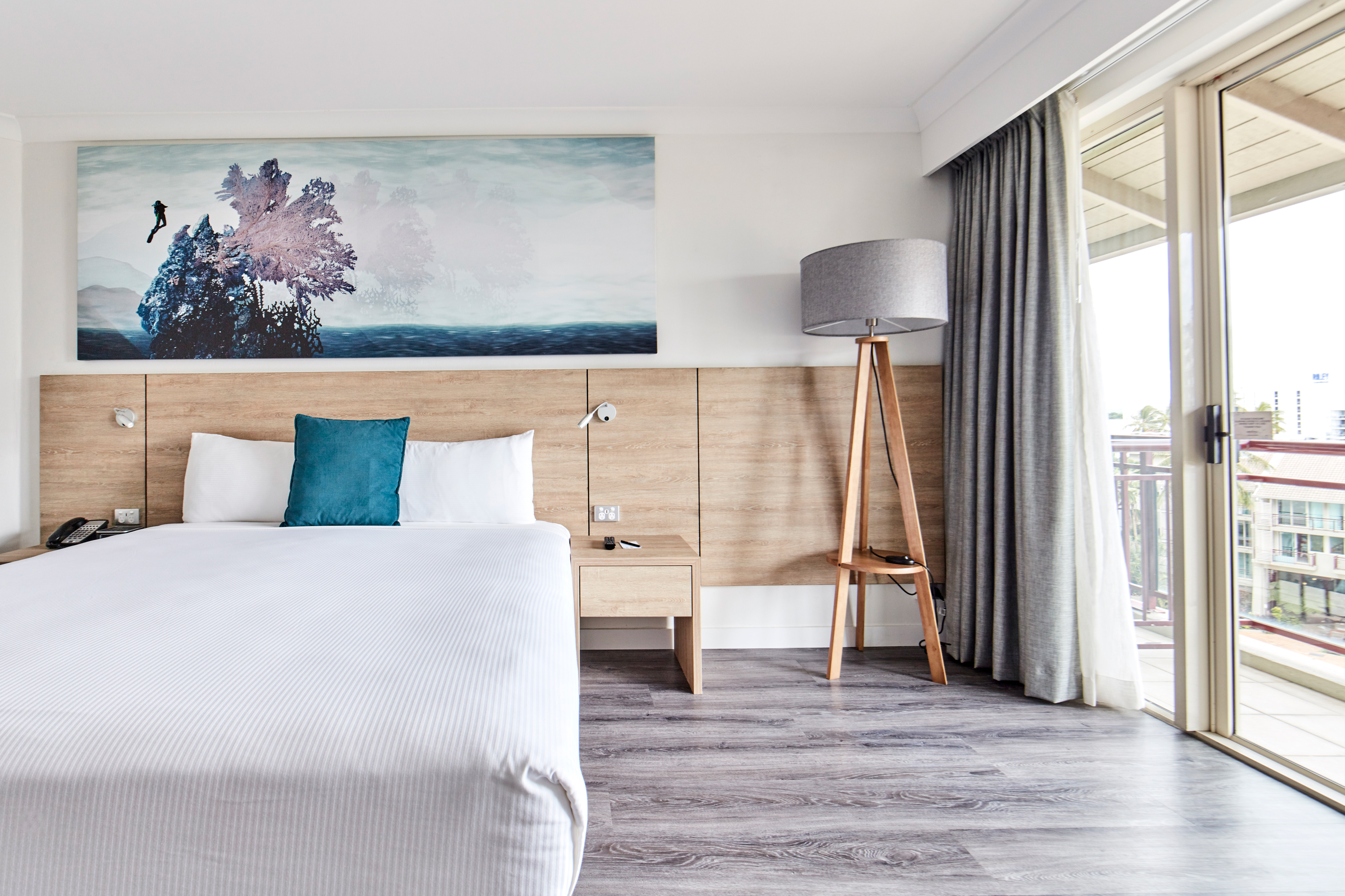 Double Pool View King Bed