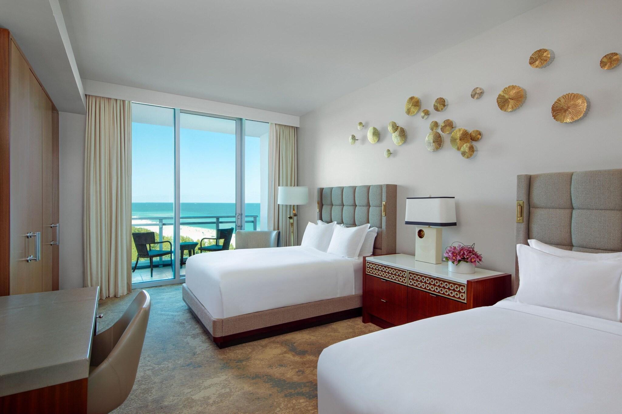 Quadruple Ocean View Two Queen Beds