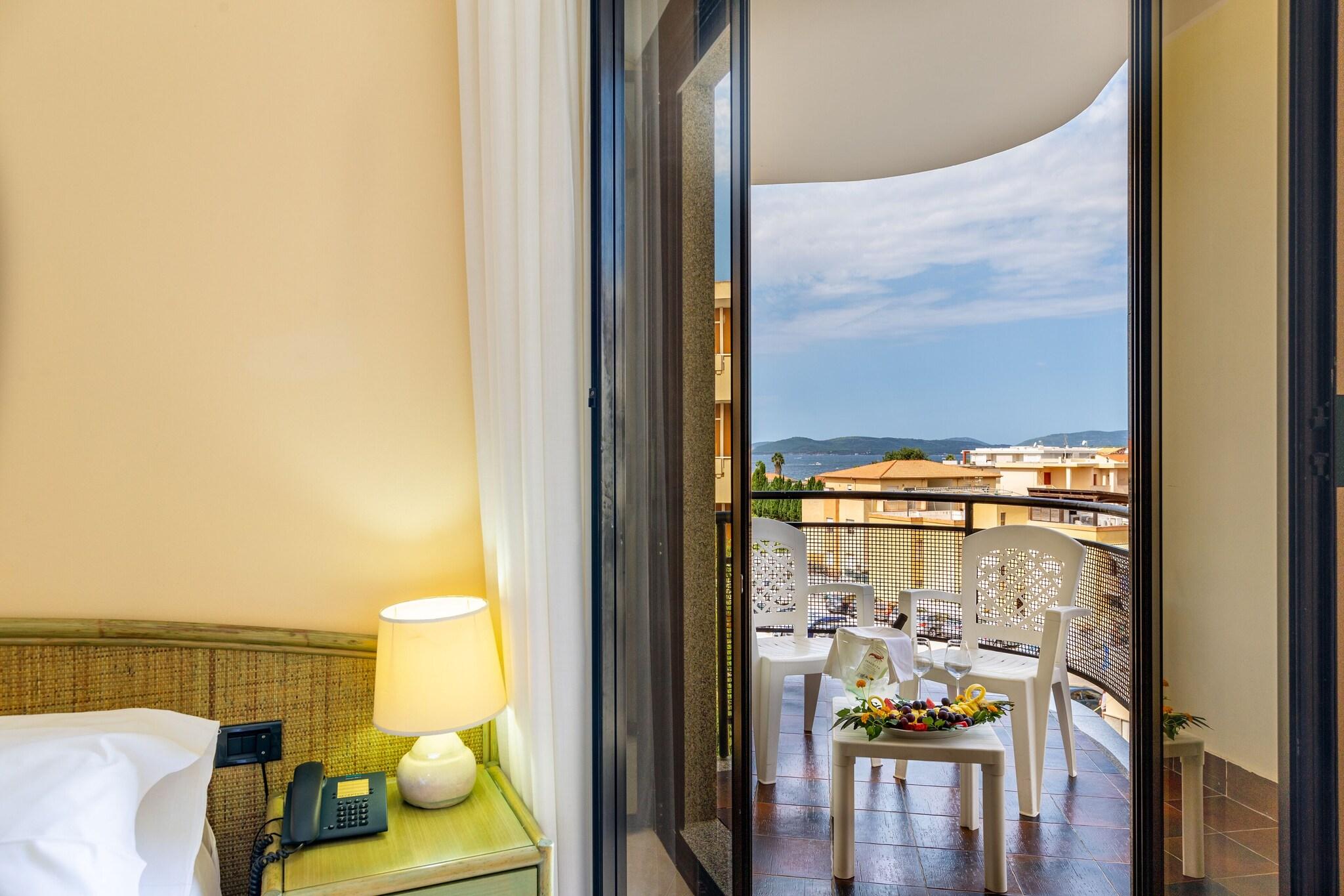 Double or Twin Sea View with Balcony