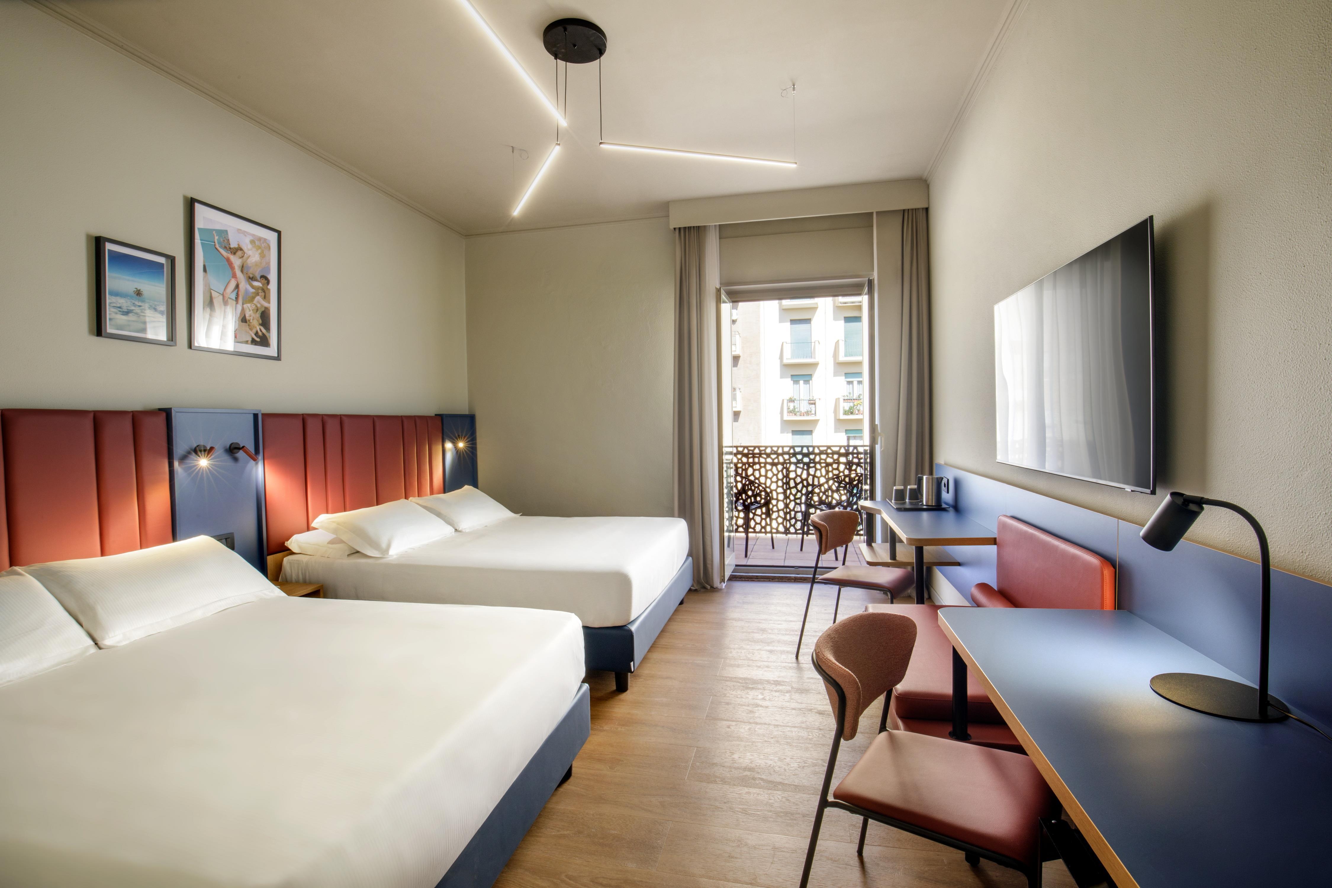 Double Two Queen Beds
