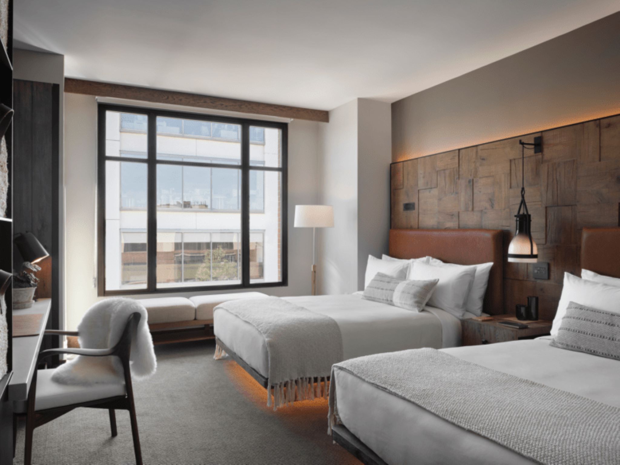 Double Two Queen Beds