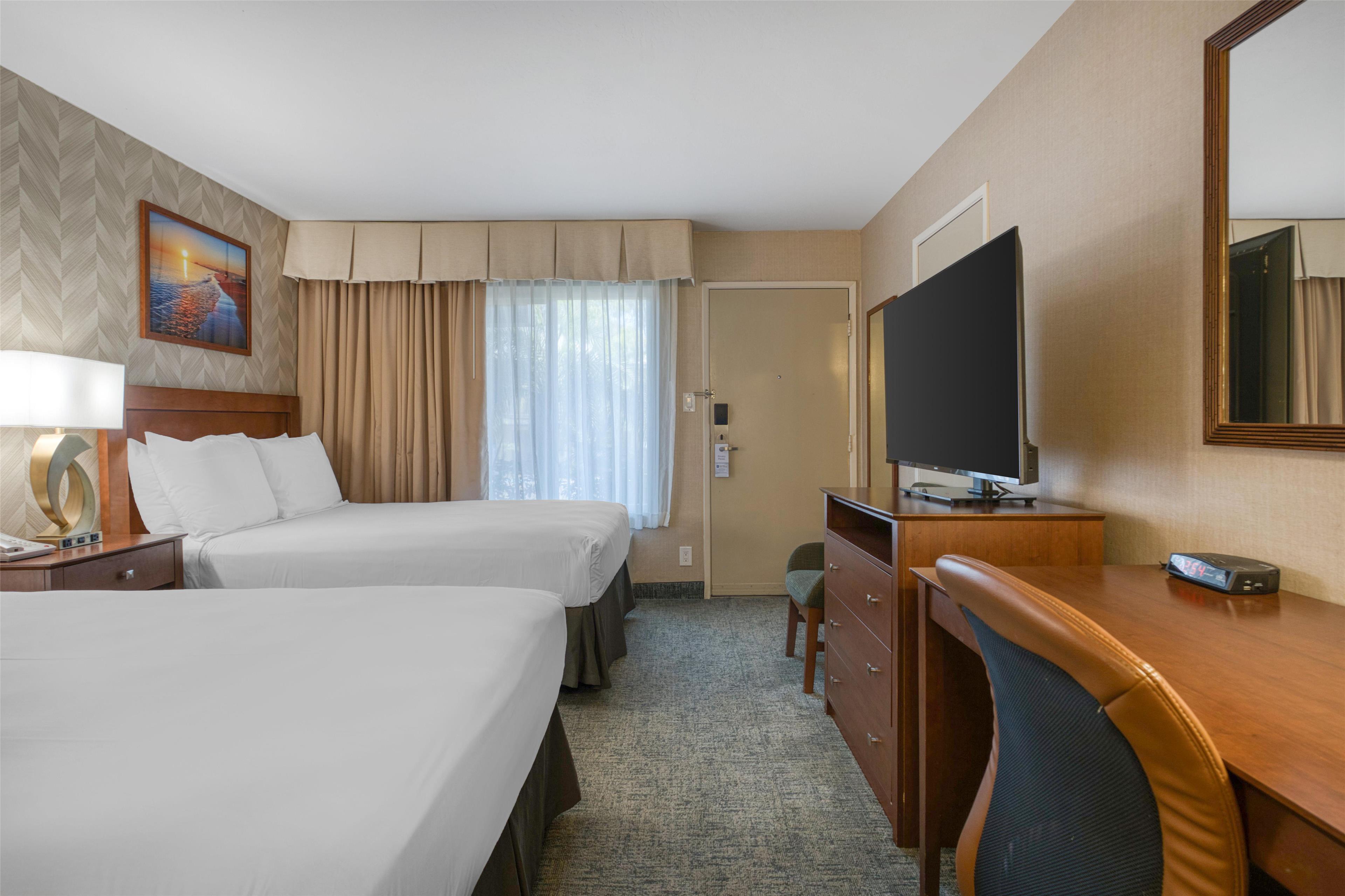 Room Two Double Beds Non Smoking