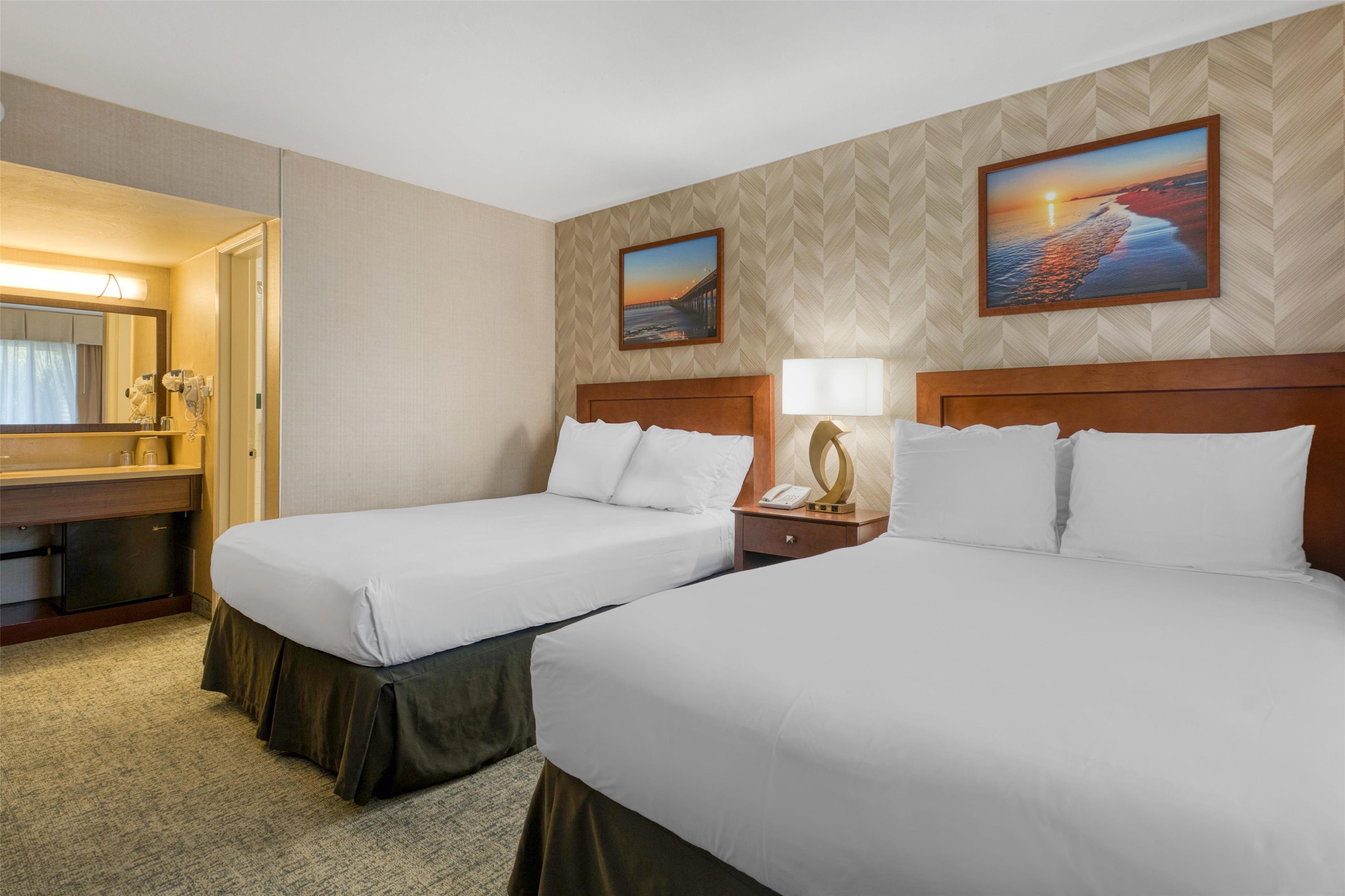 Room Two Double Beds Non Smoking