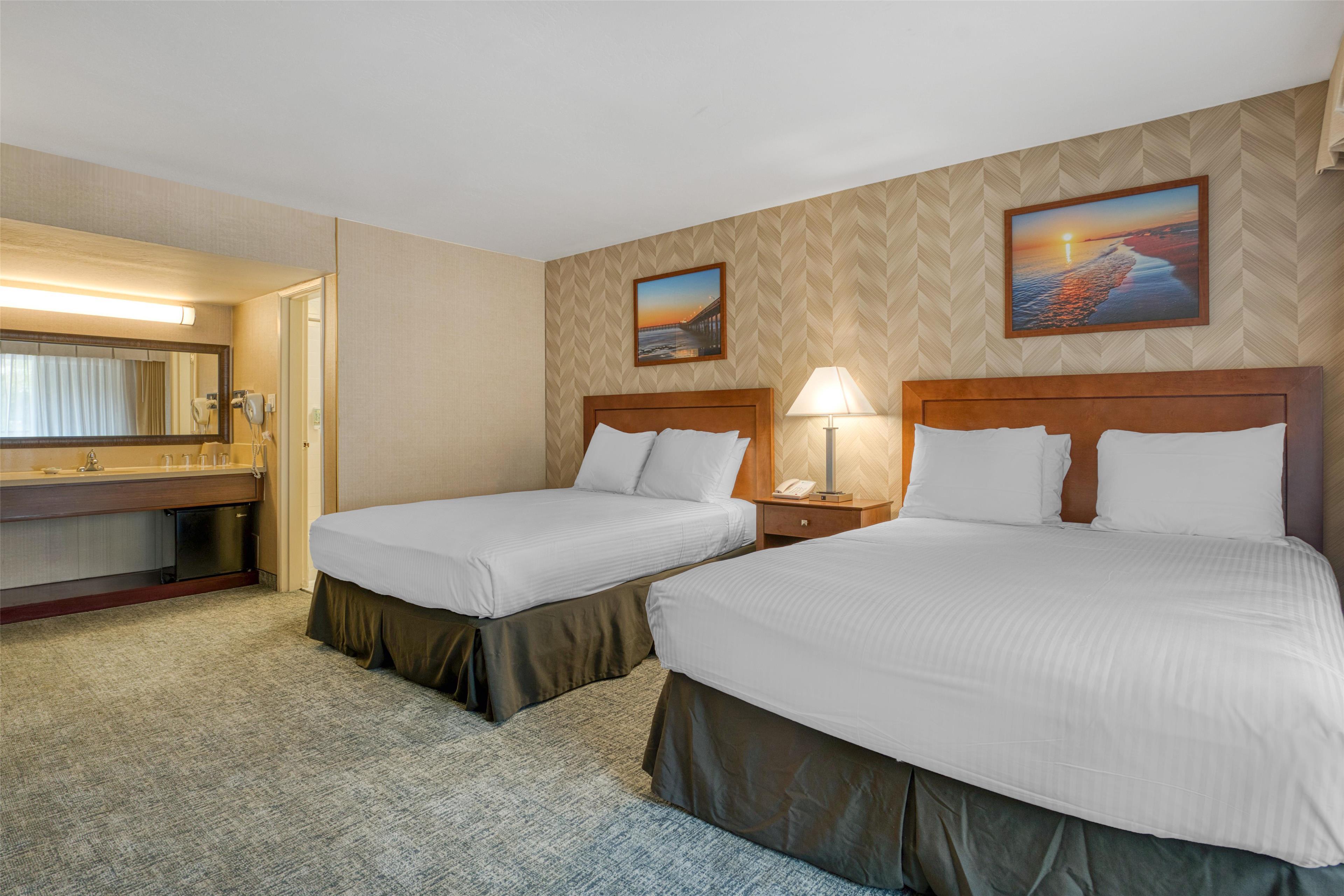 Double Two Queen Beds