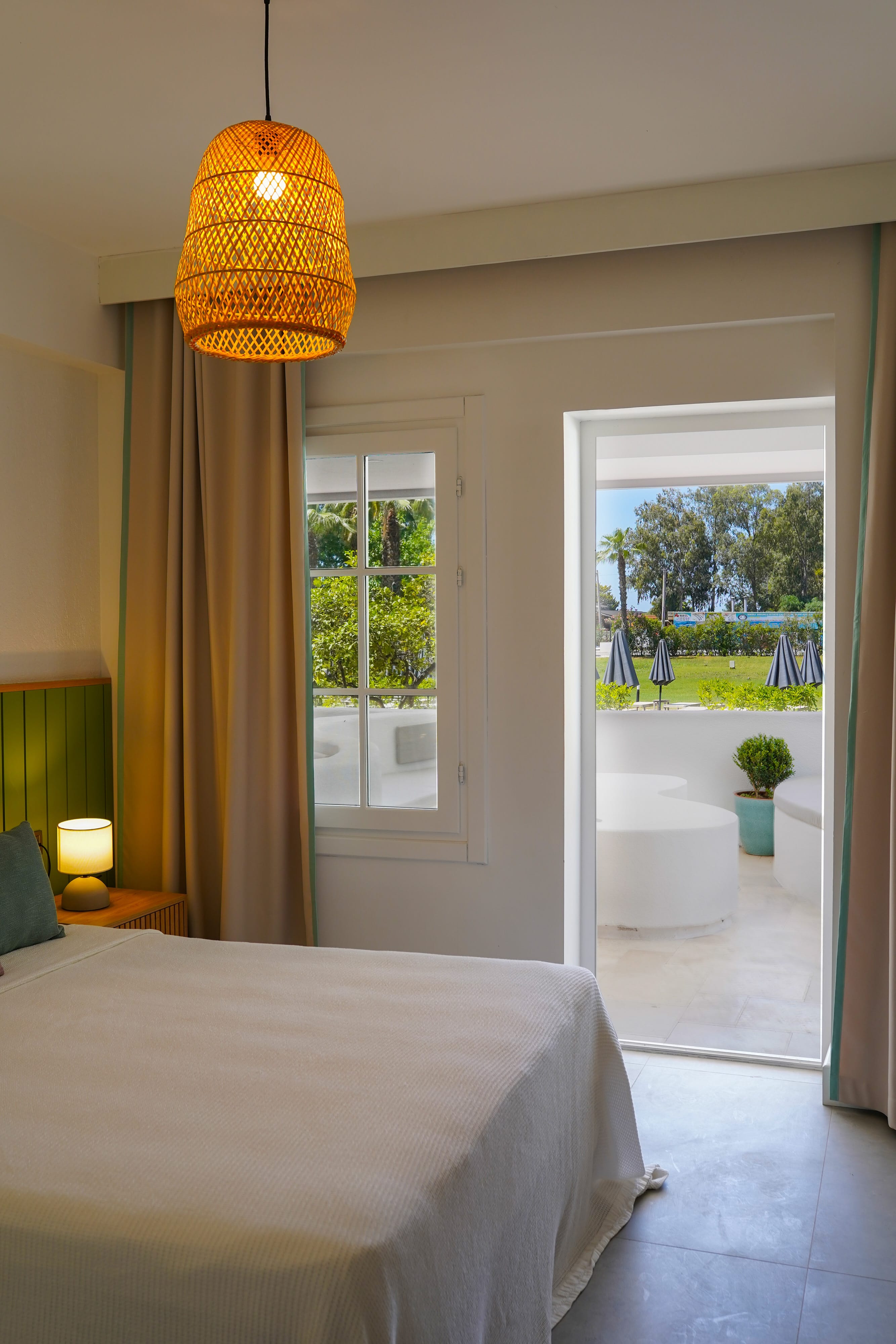 Double Garden View with Balcony