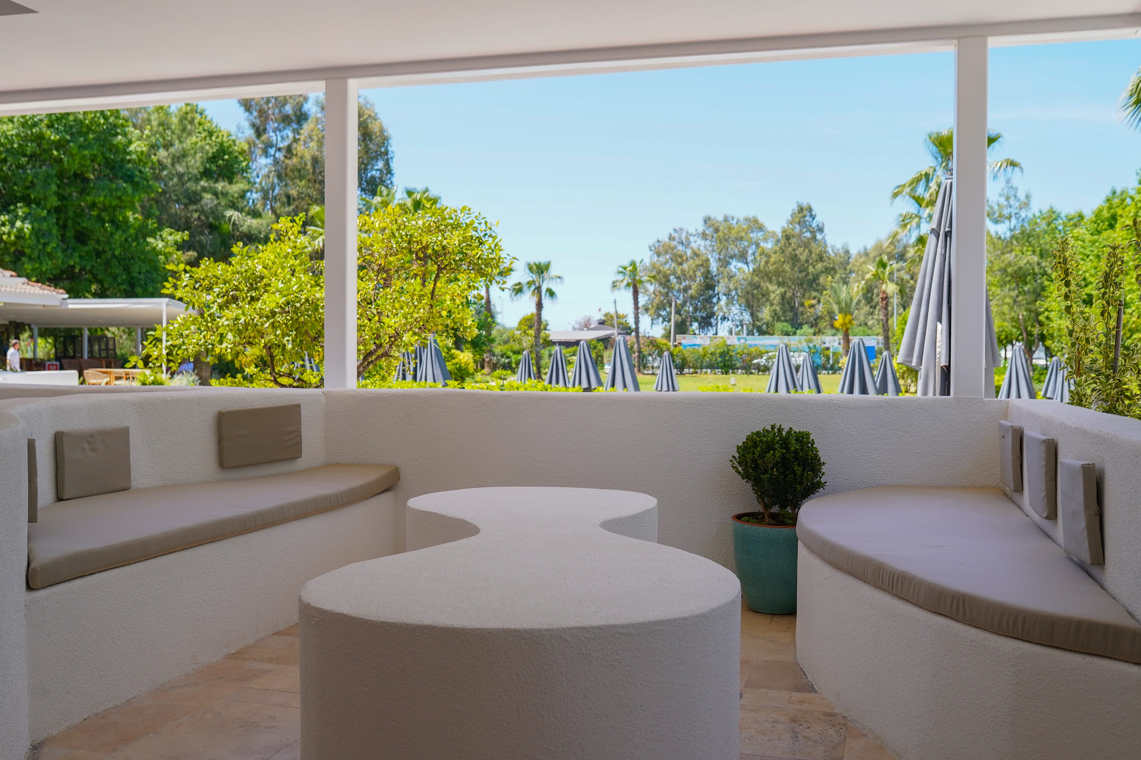 Double Garden View with Balcony