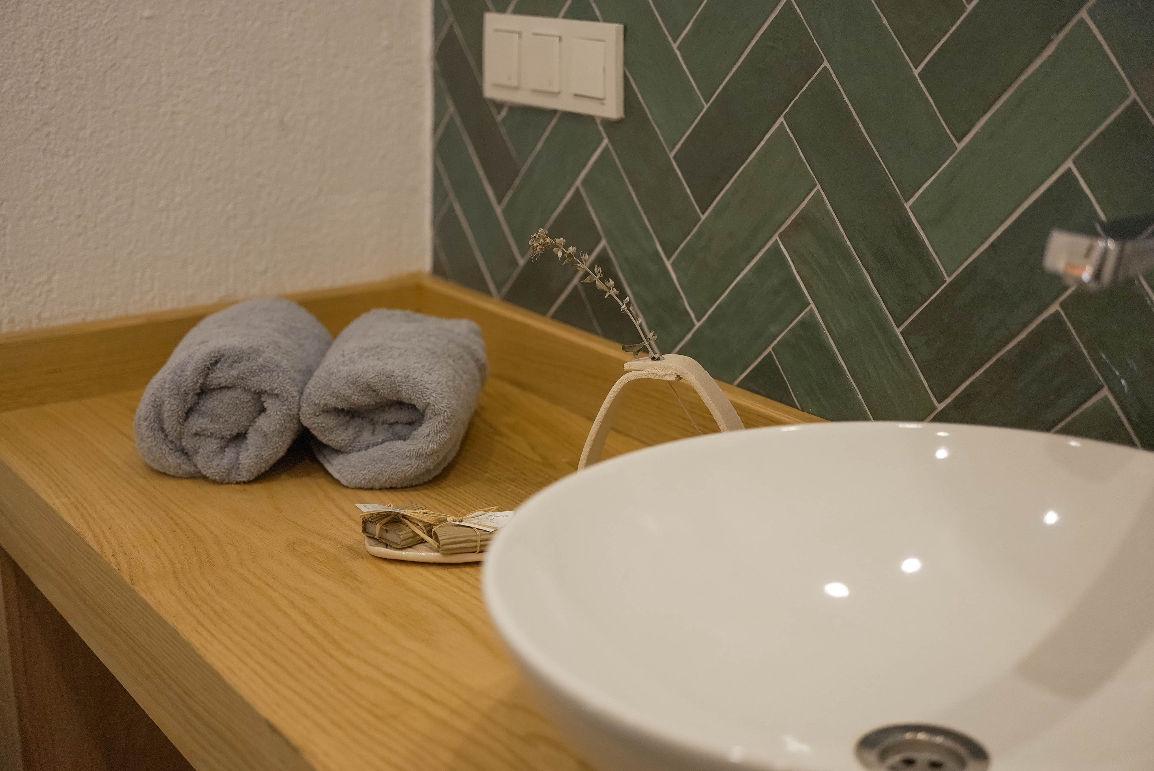 Twin Garden View with Balcony