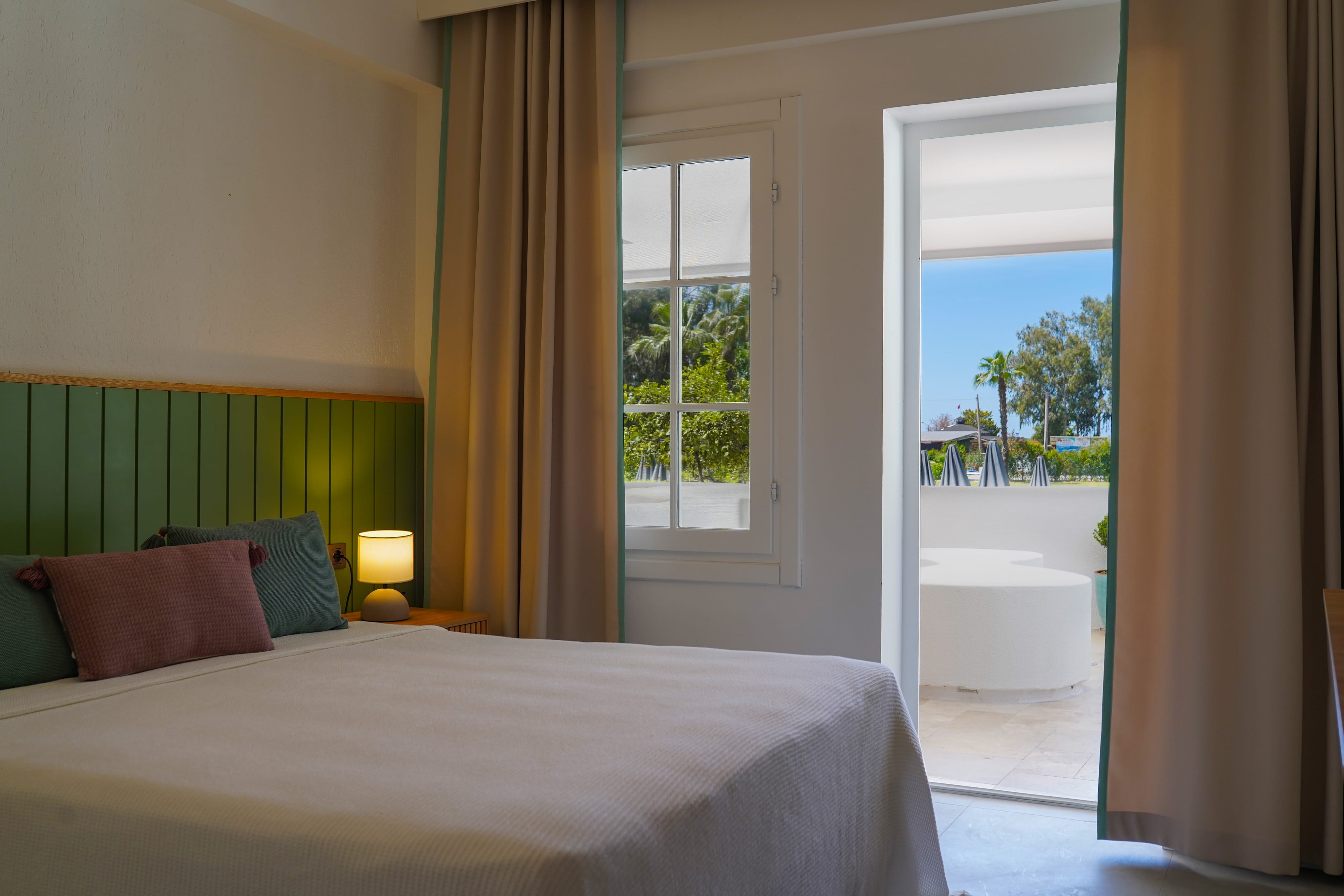 Double Garden View with Balcony