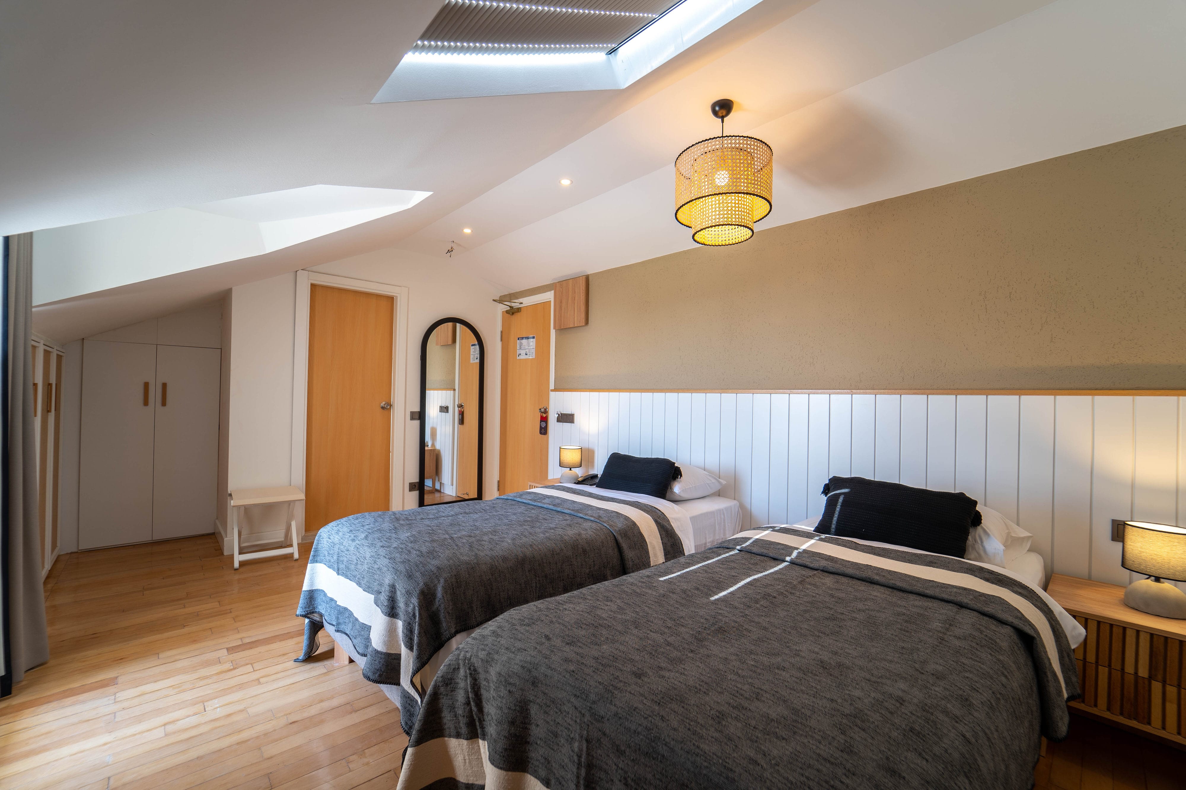 Twin Two Double Beds with Views