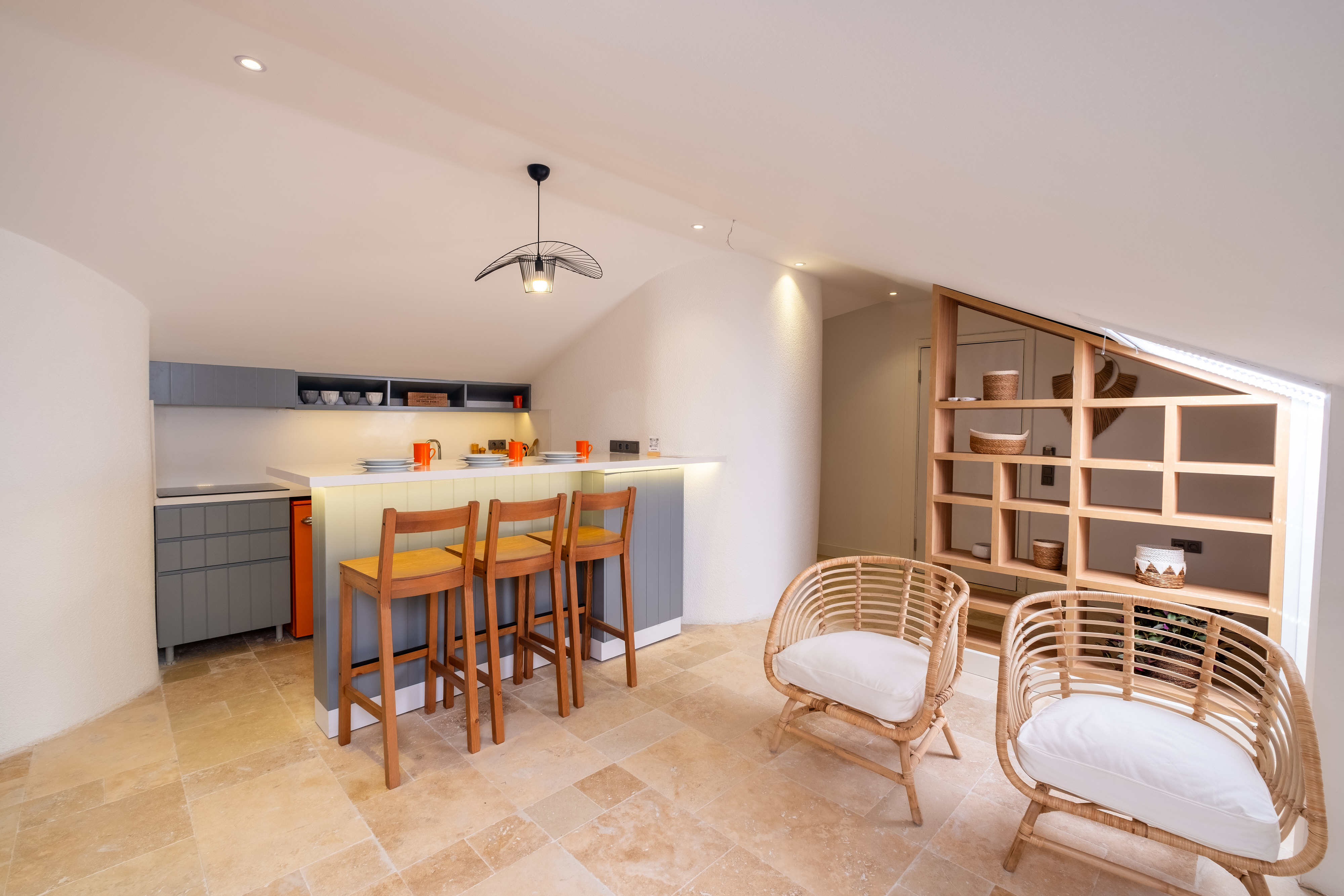 Studio Three Bedrooms Two Bathrooms