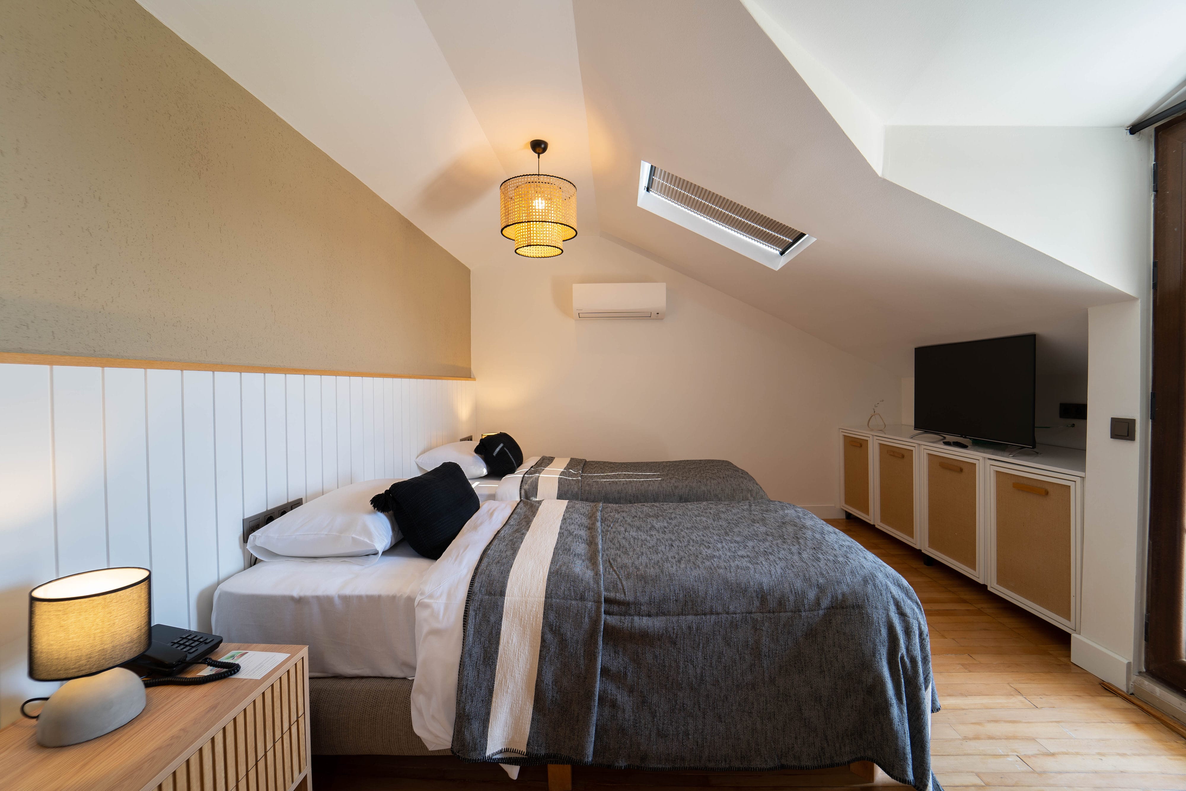 Twin Two Double Beds with Views