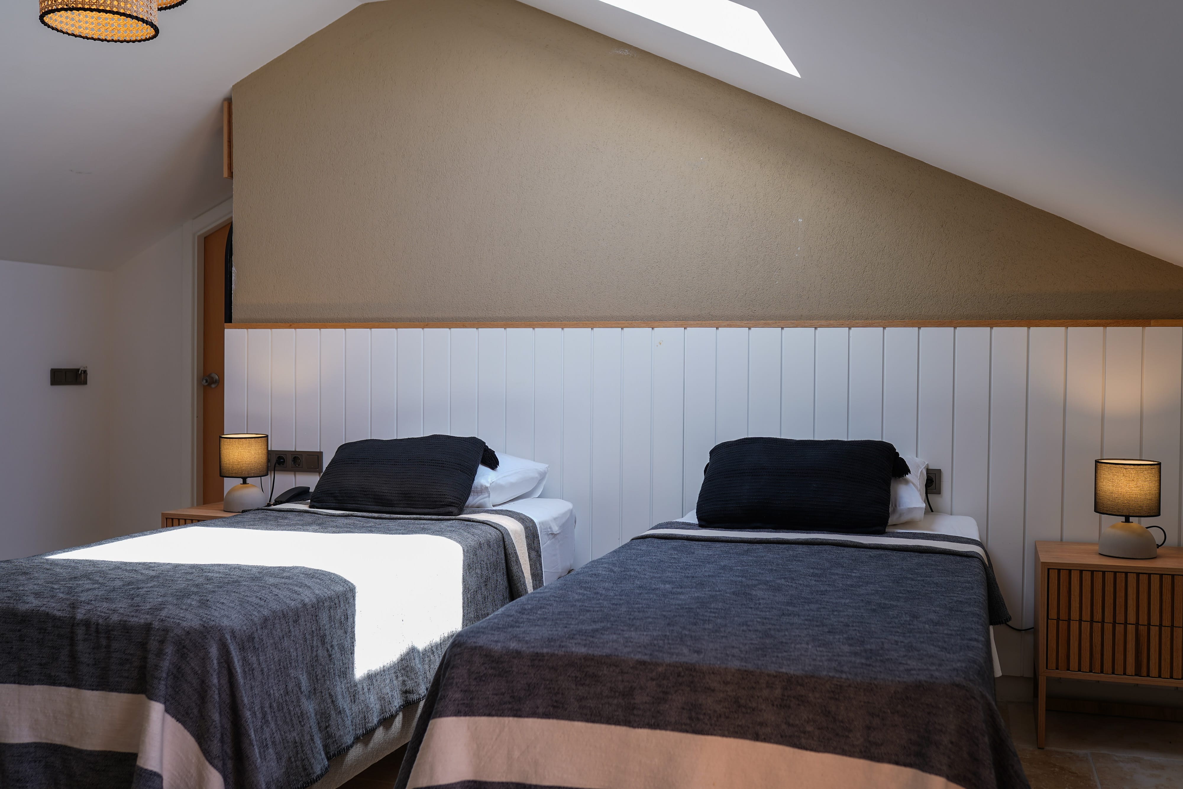 Twin Two Double Beds with Views