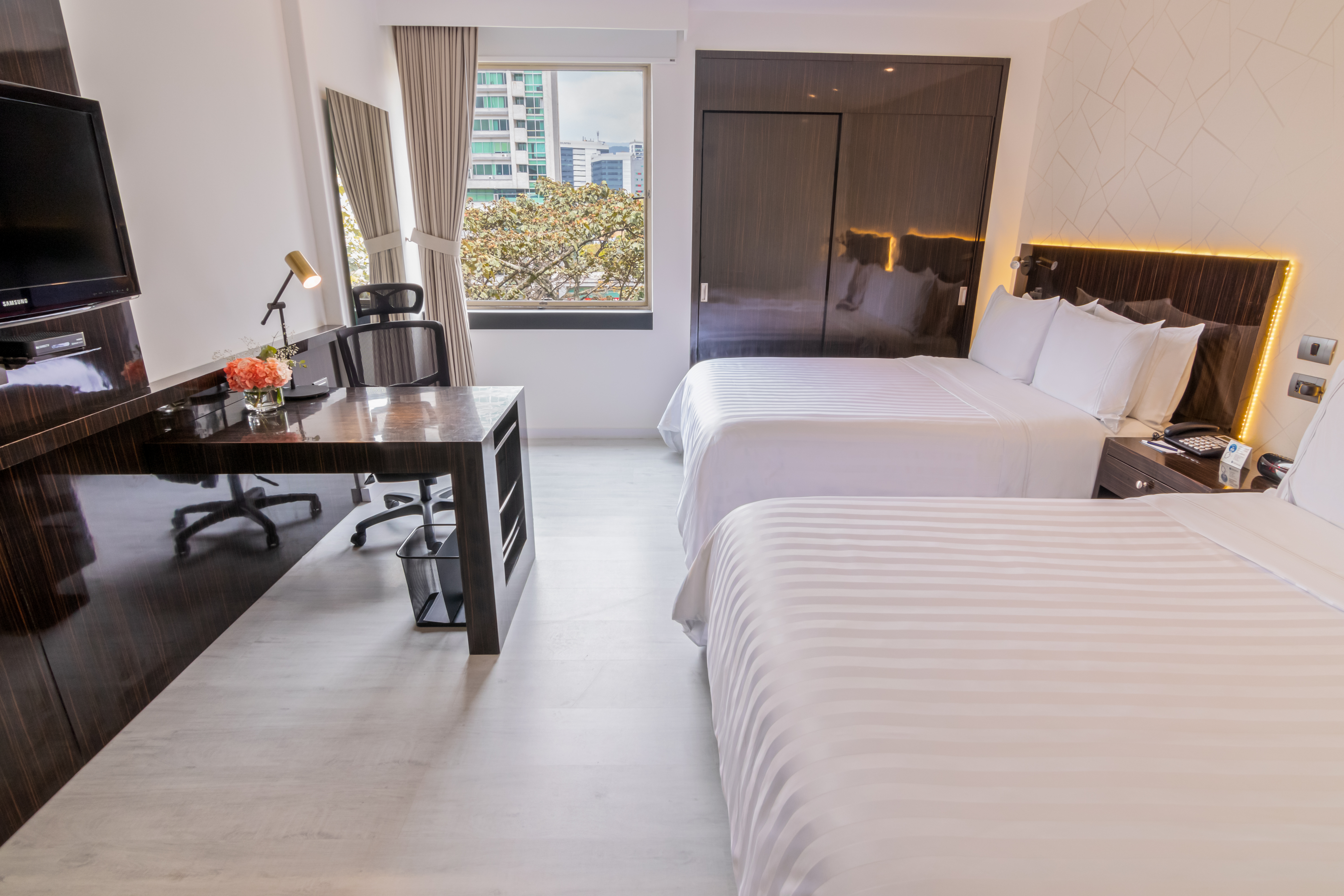 Twin Classic Two Double Beds