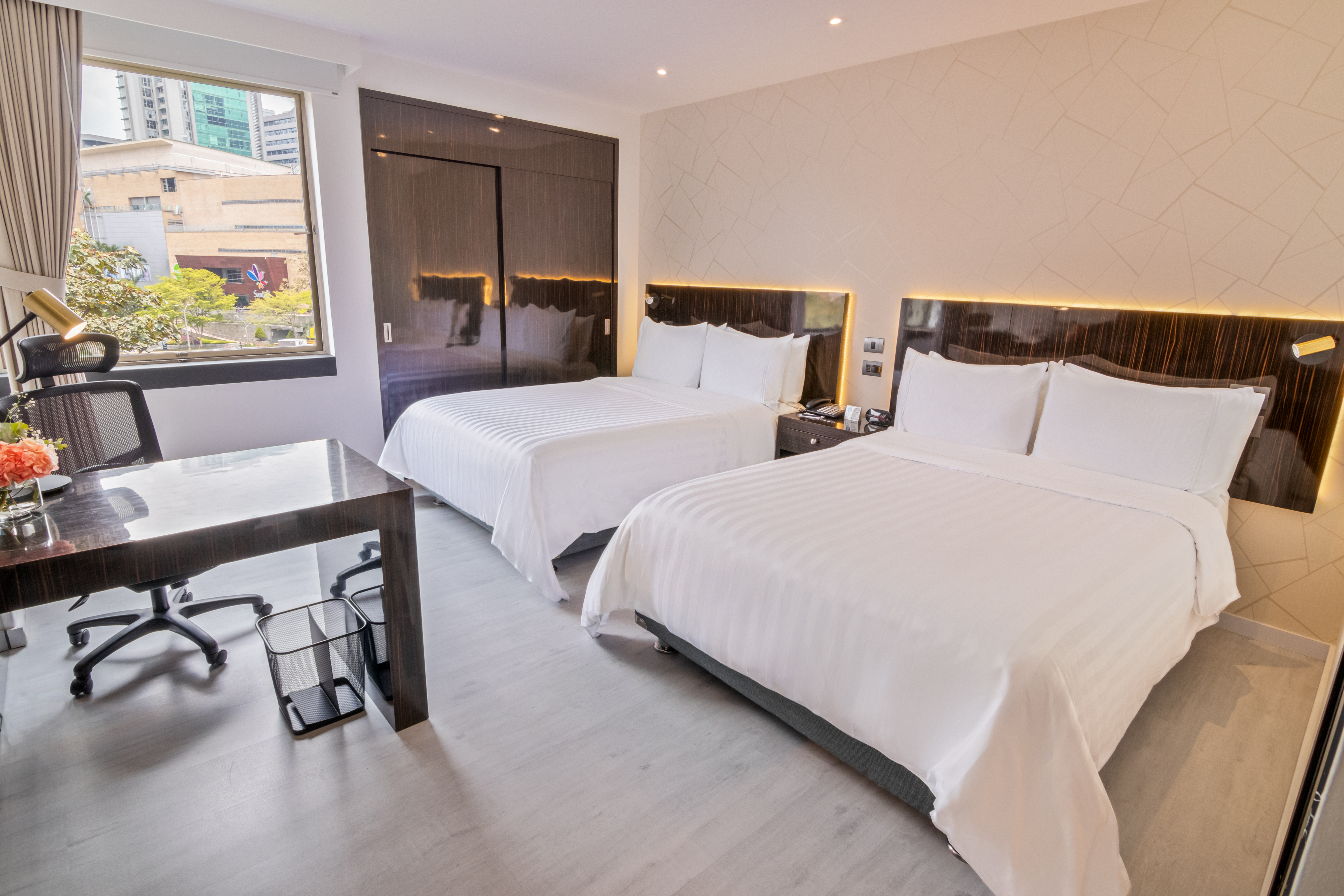 Twin Classic Two Double Beds