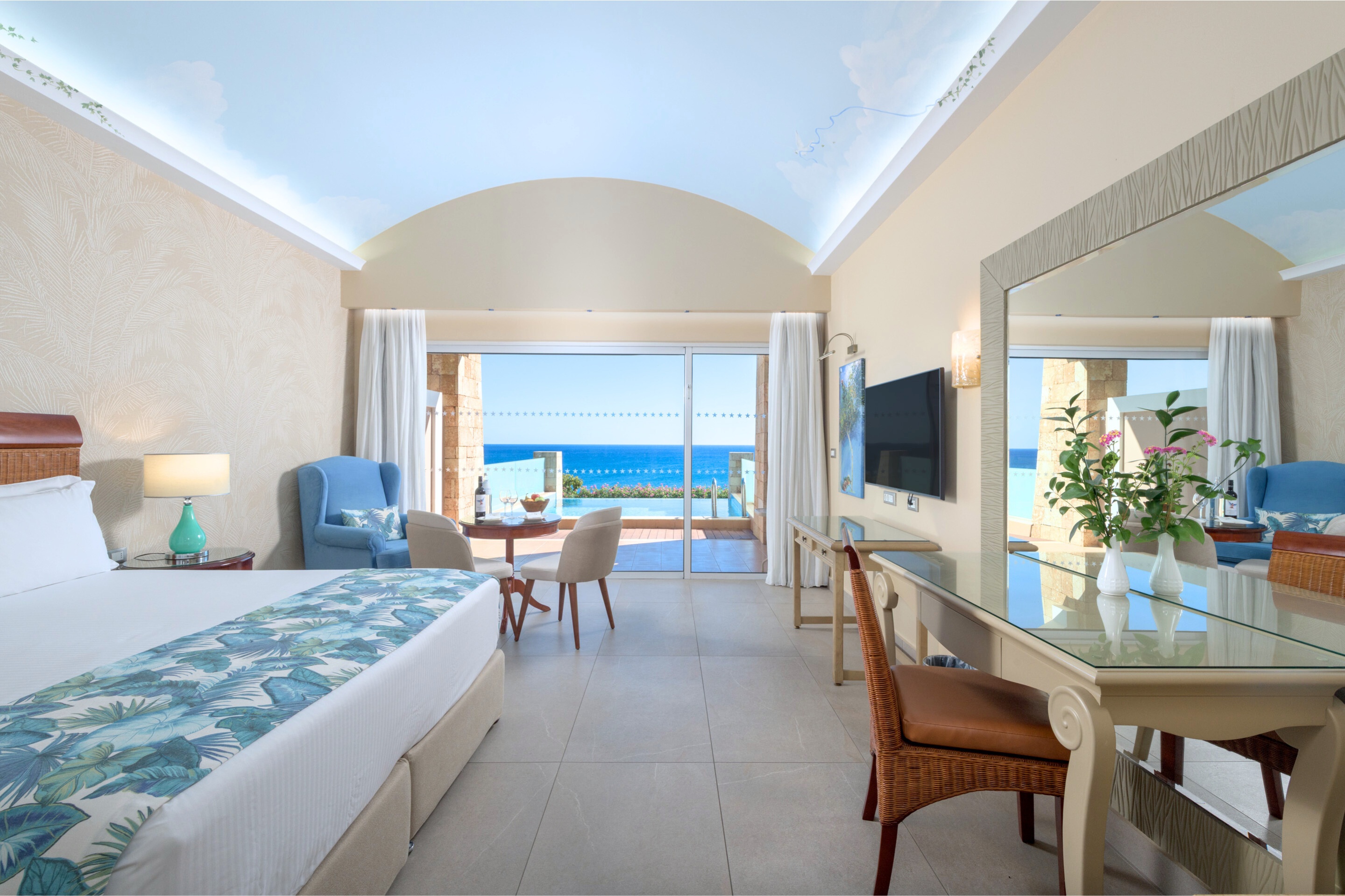 Double or Twin Sea View with Private Pool
