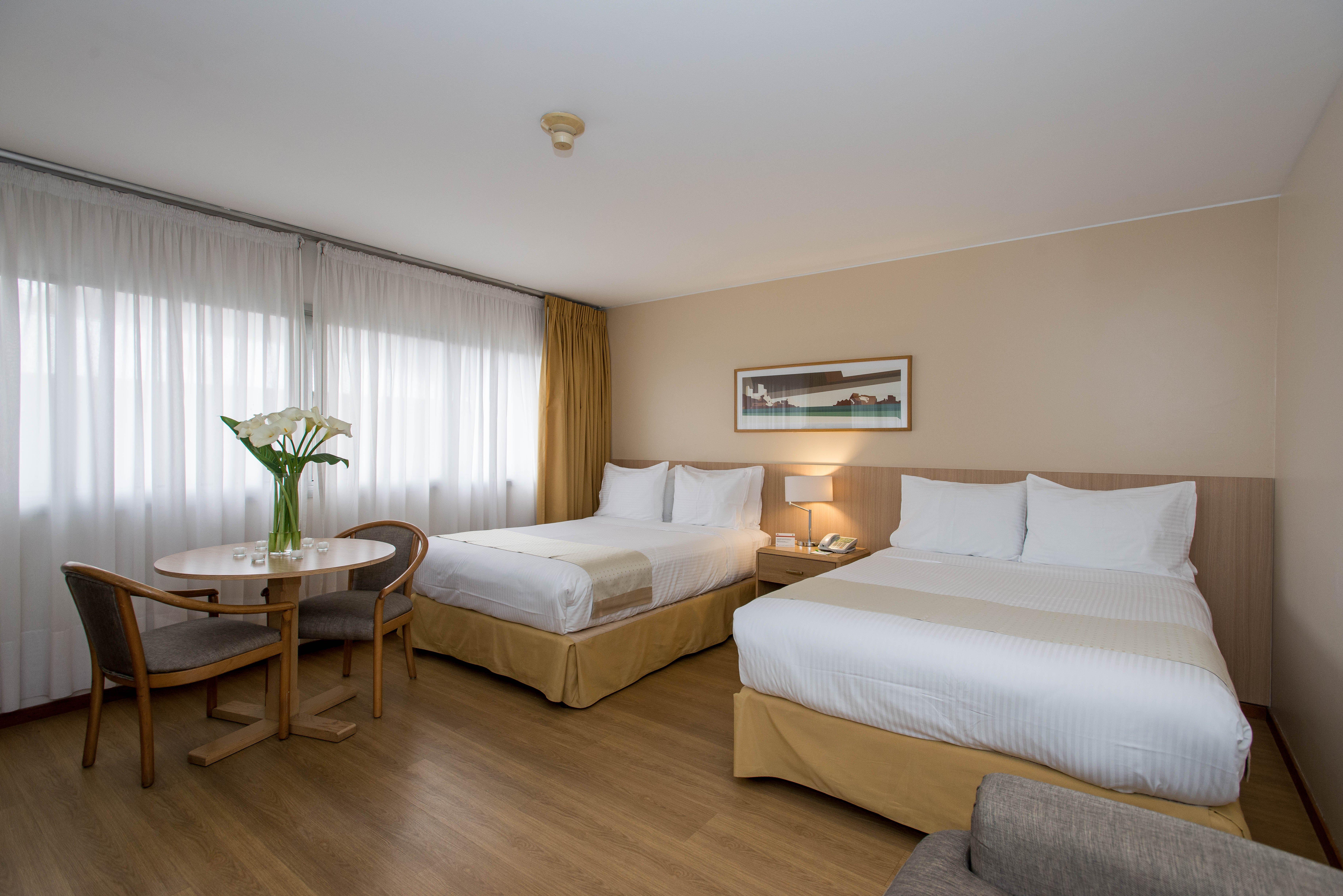 Double Two Double Beds