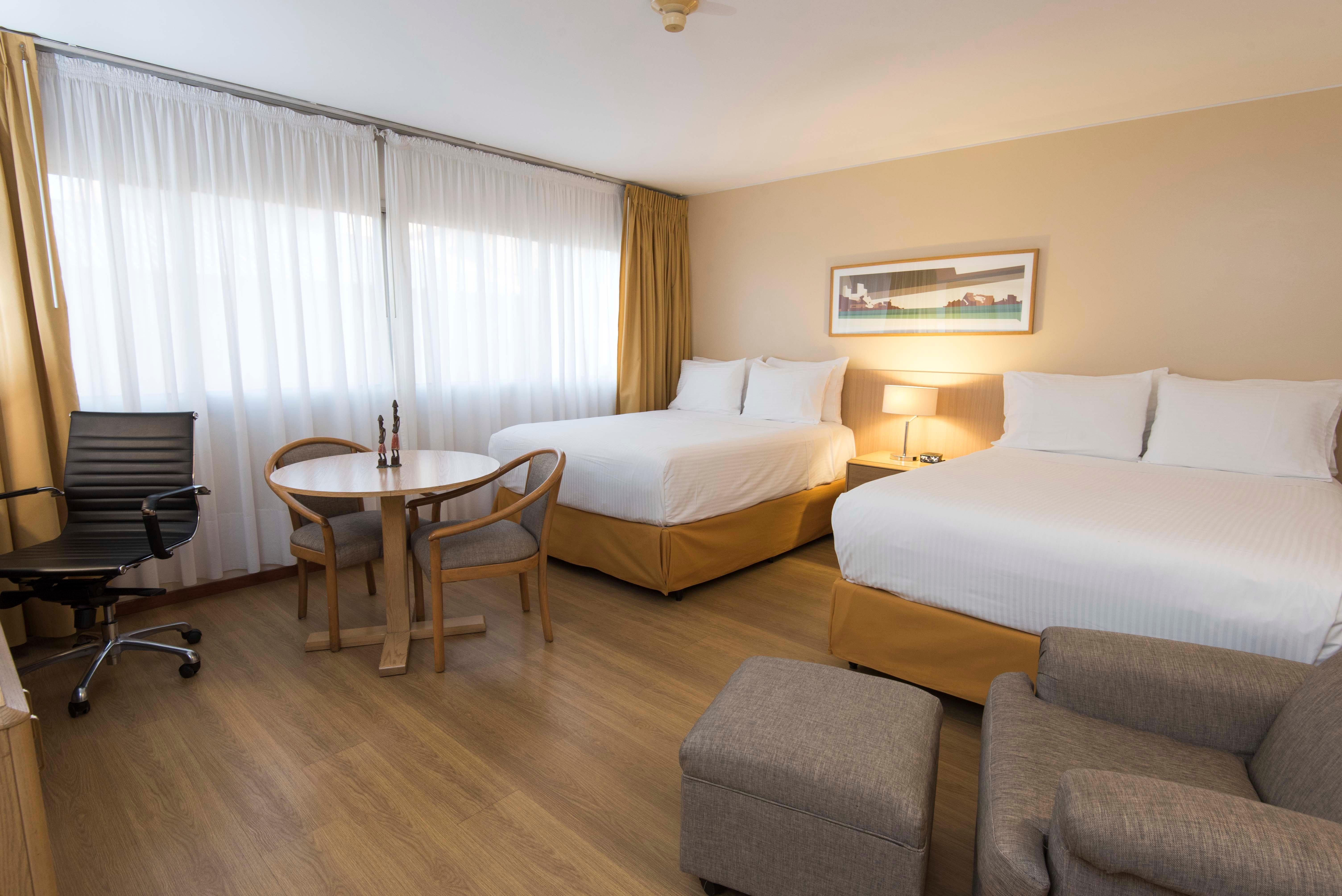 Double Two Double Beds